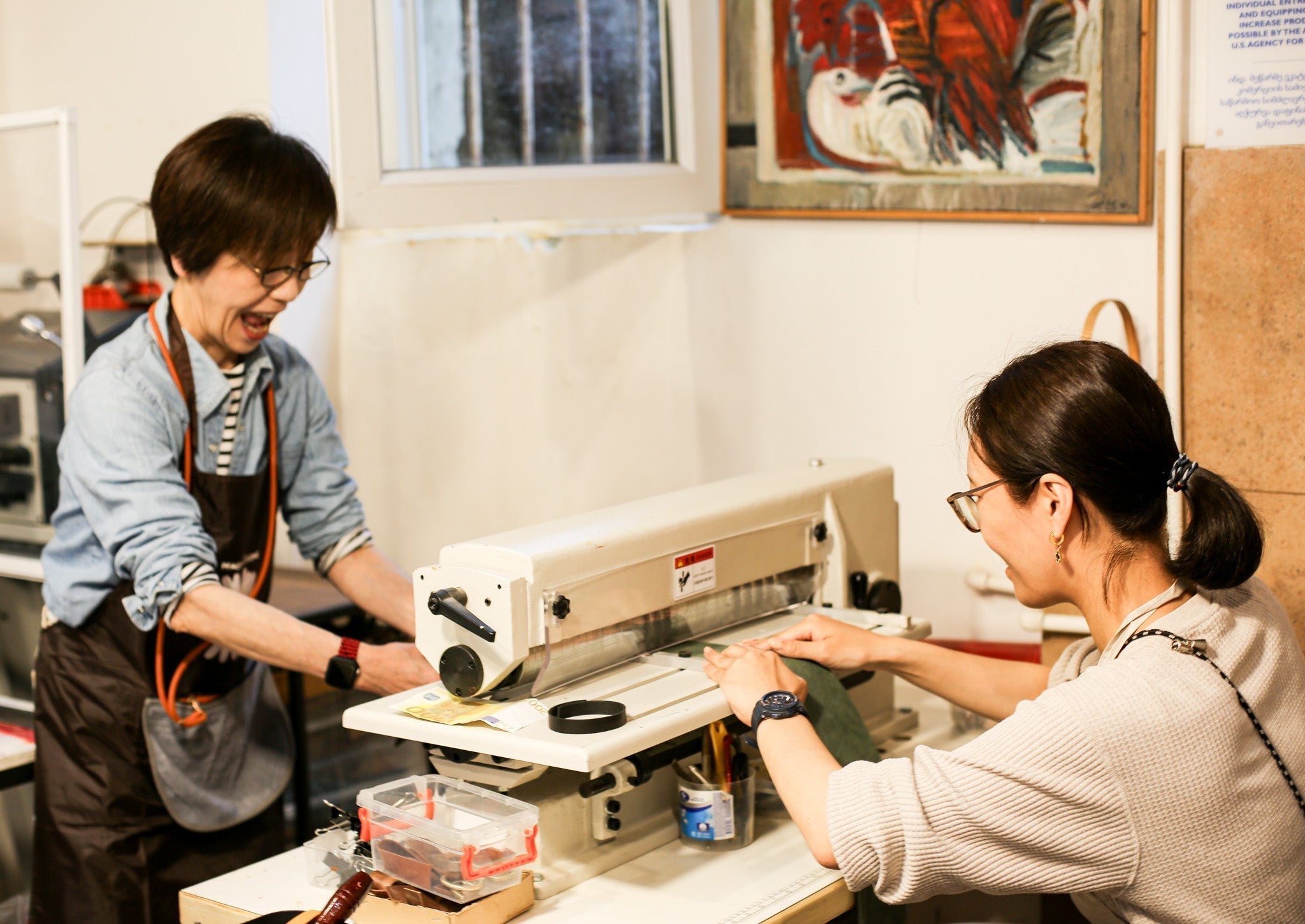 What to do in Tbilisi? Attend a Leather Bag Making Workshop