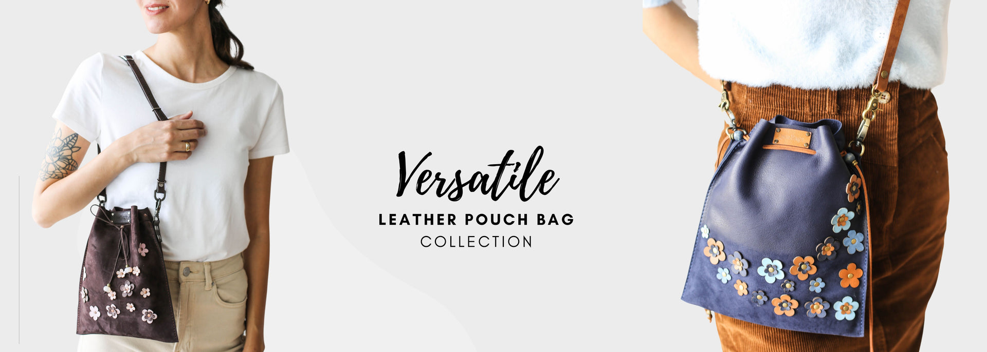 Leather Pouch Bags