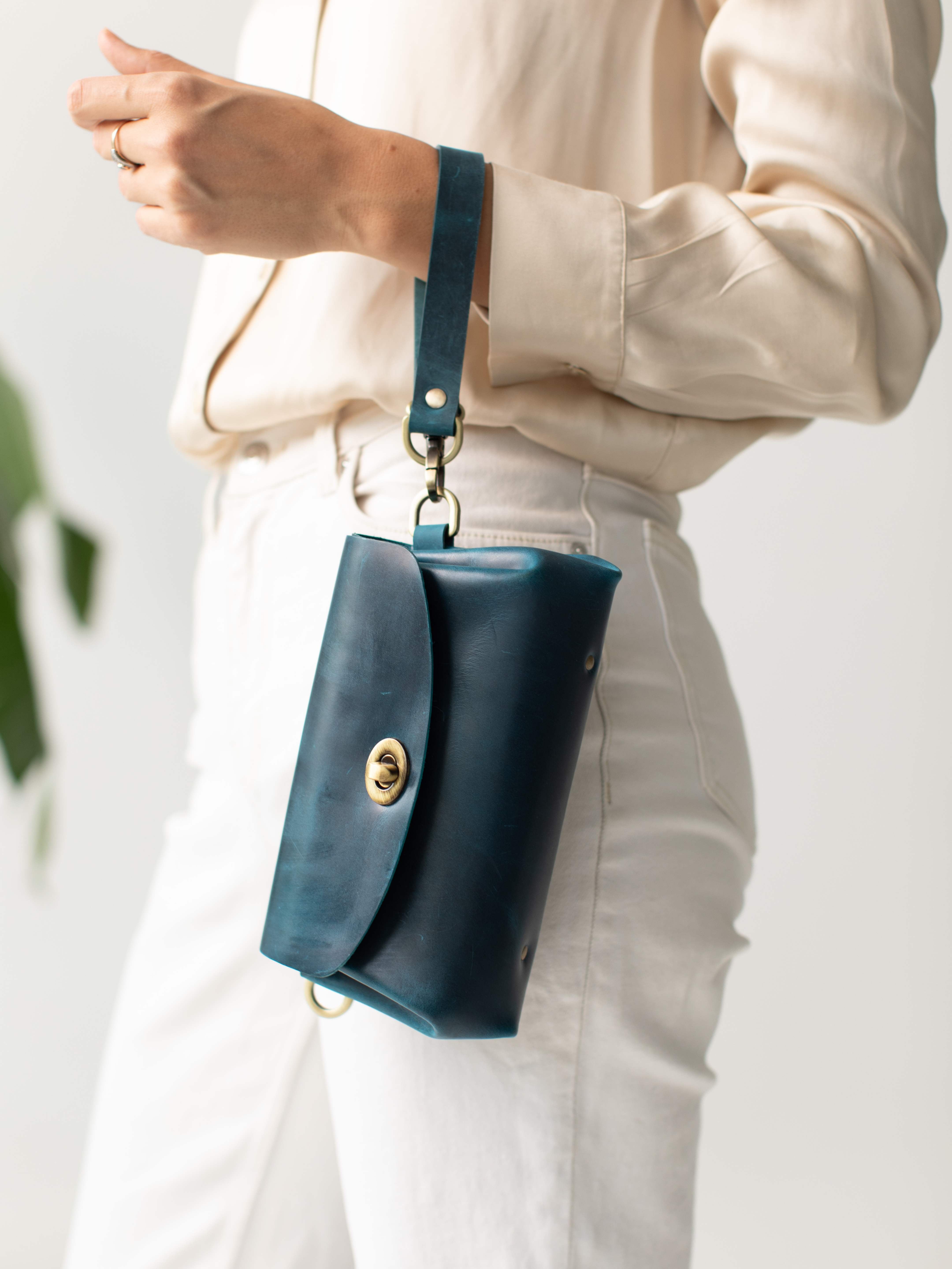 Donatella Mini Leather Purse