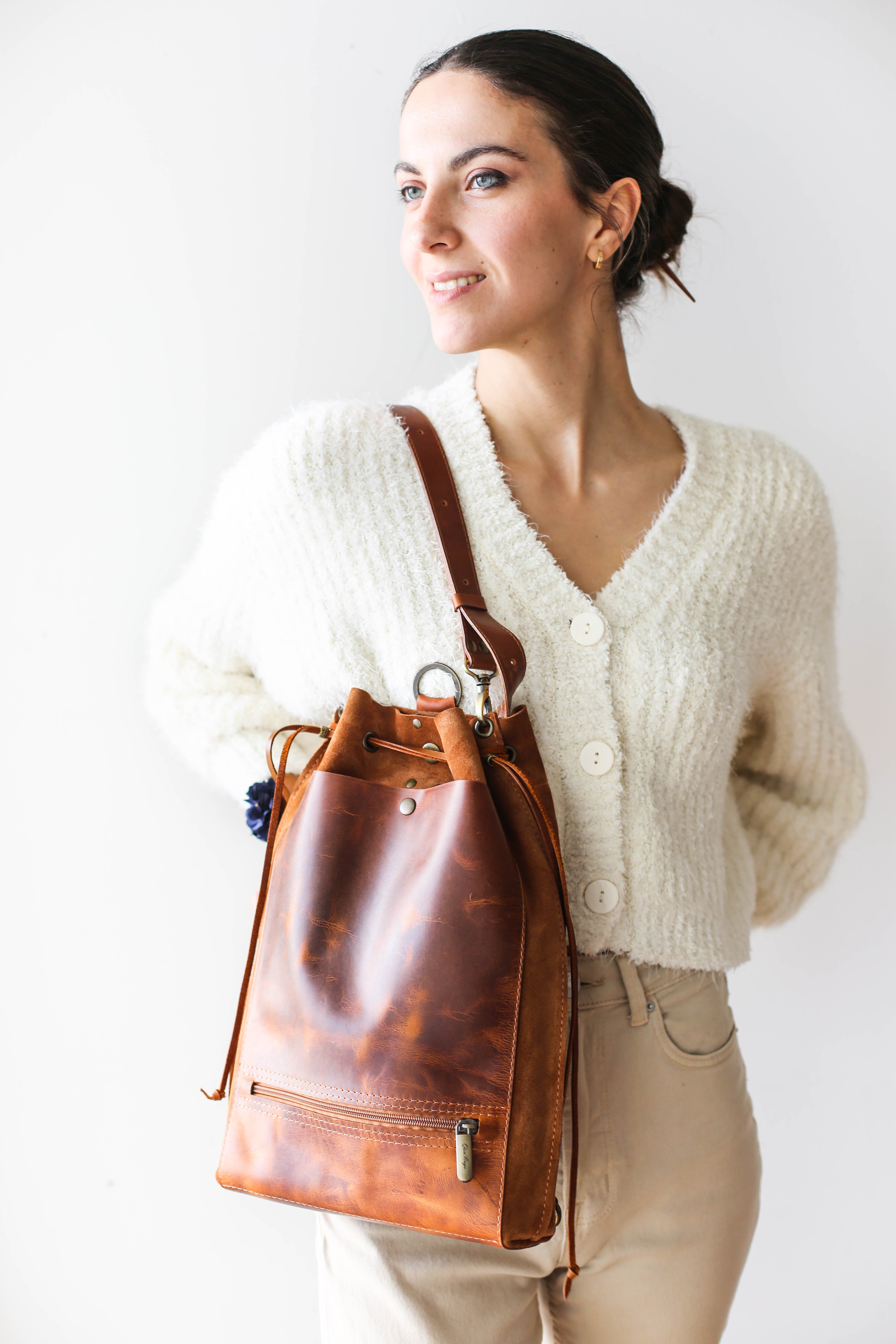 MAKU Backpack (Suede & Leather)