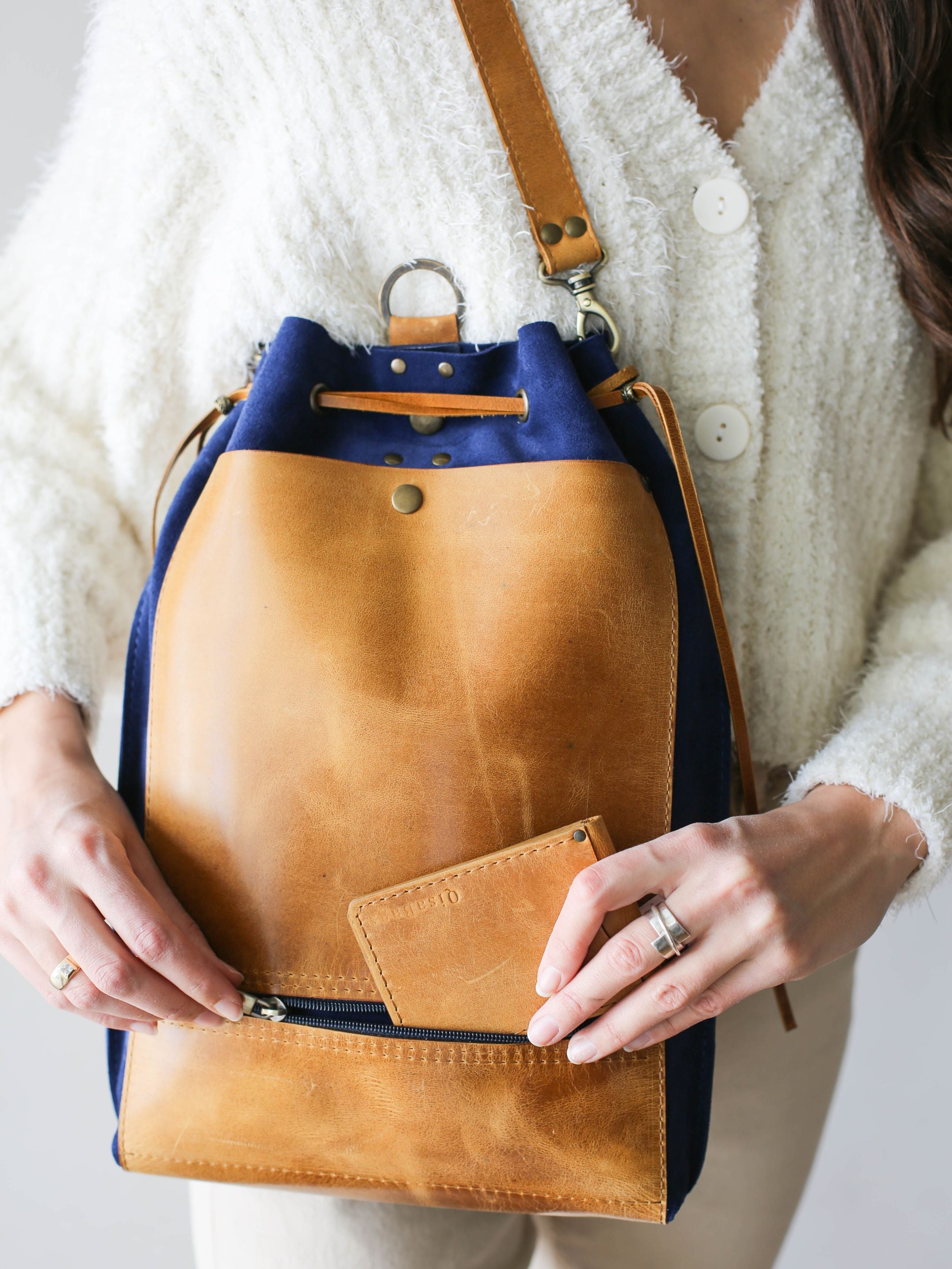 MAKU Backpack (Suede & Leather)