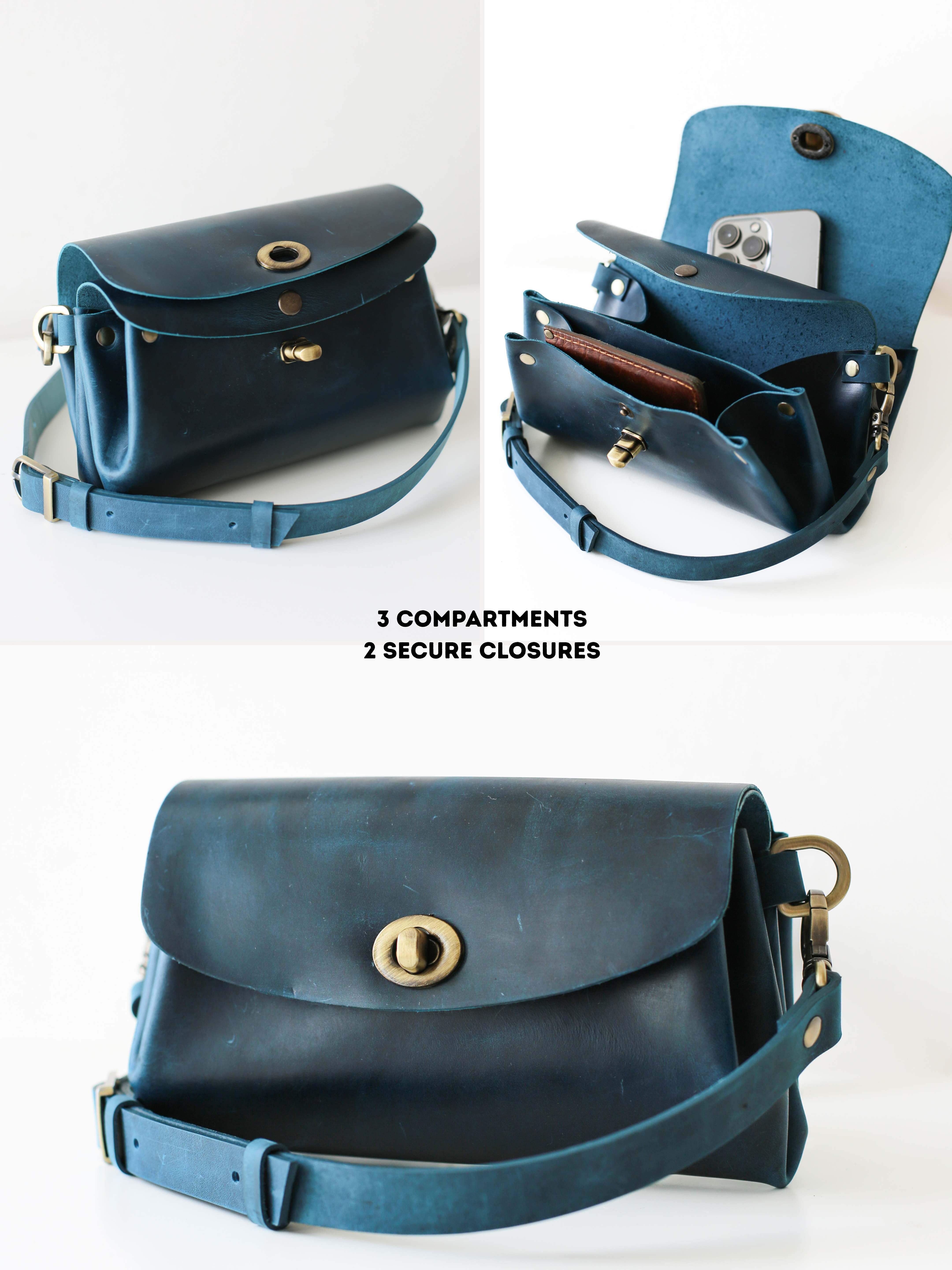 Donatella Mini Leather Purse