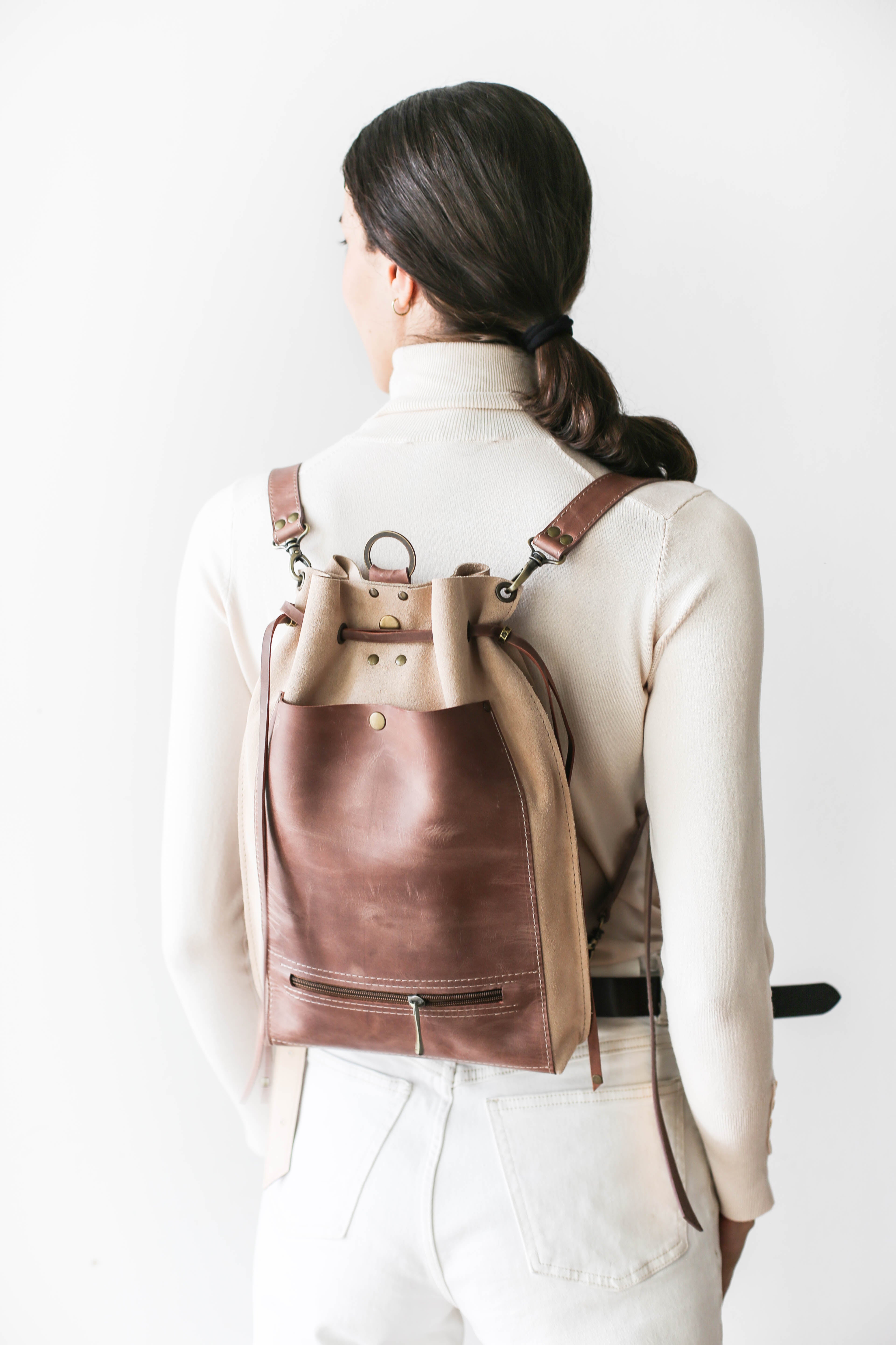 MAKU Backpack (Suede & Leather)