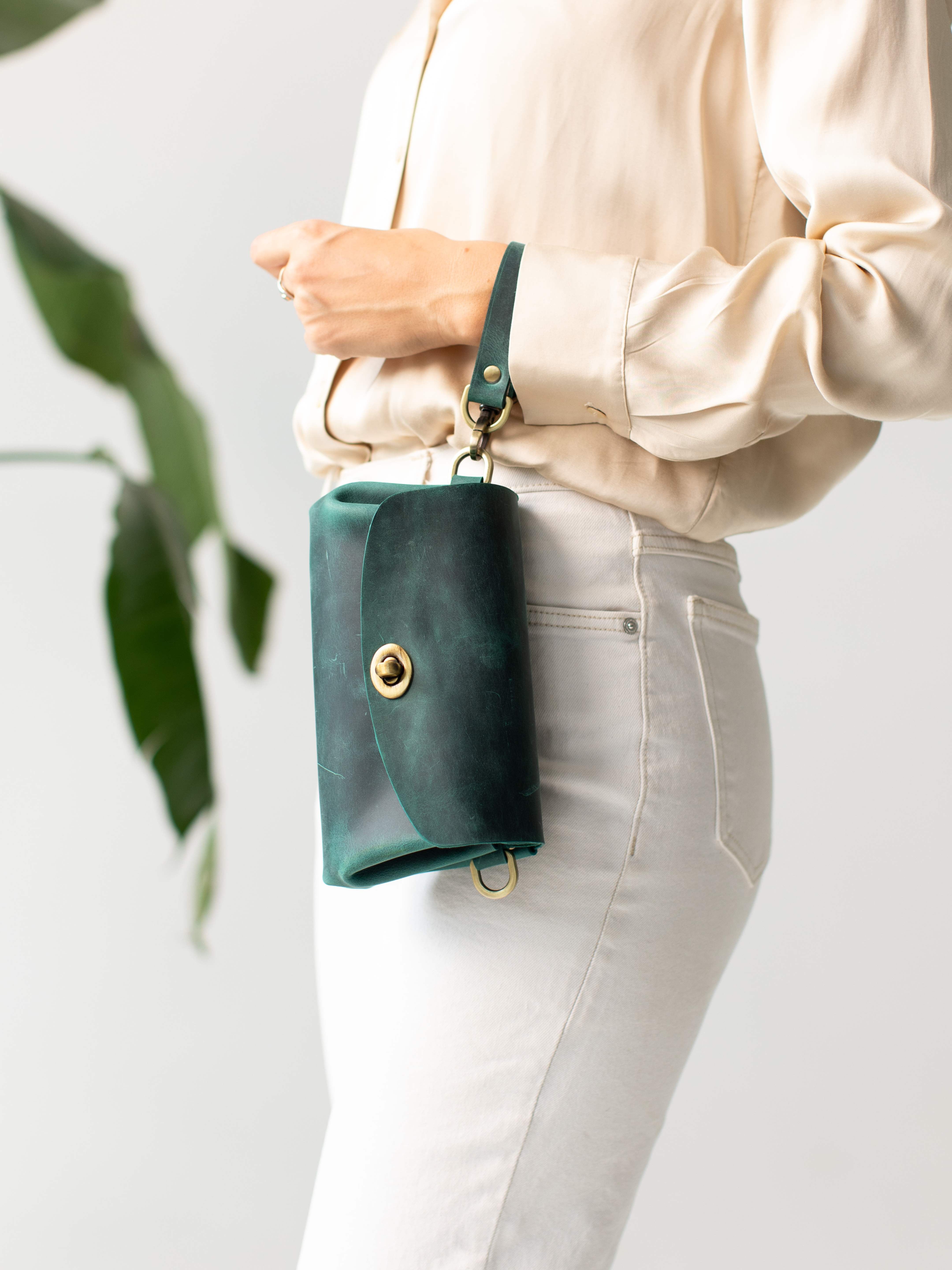 Donatella Mini Leather Purse