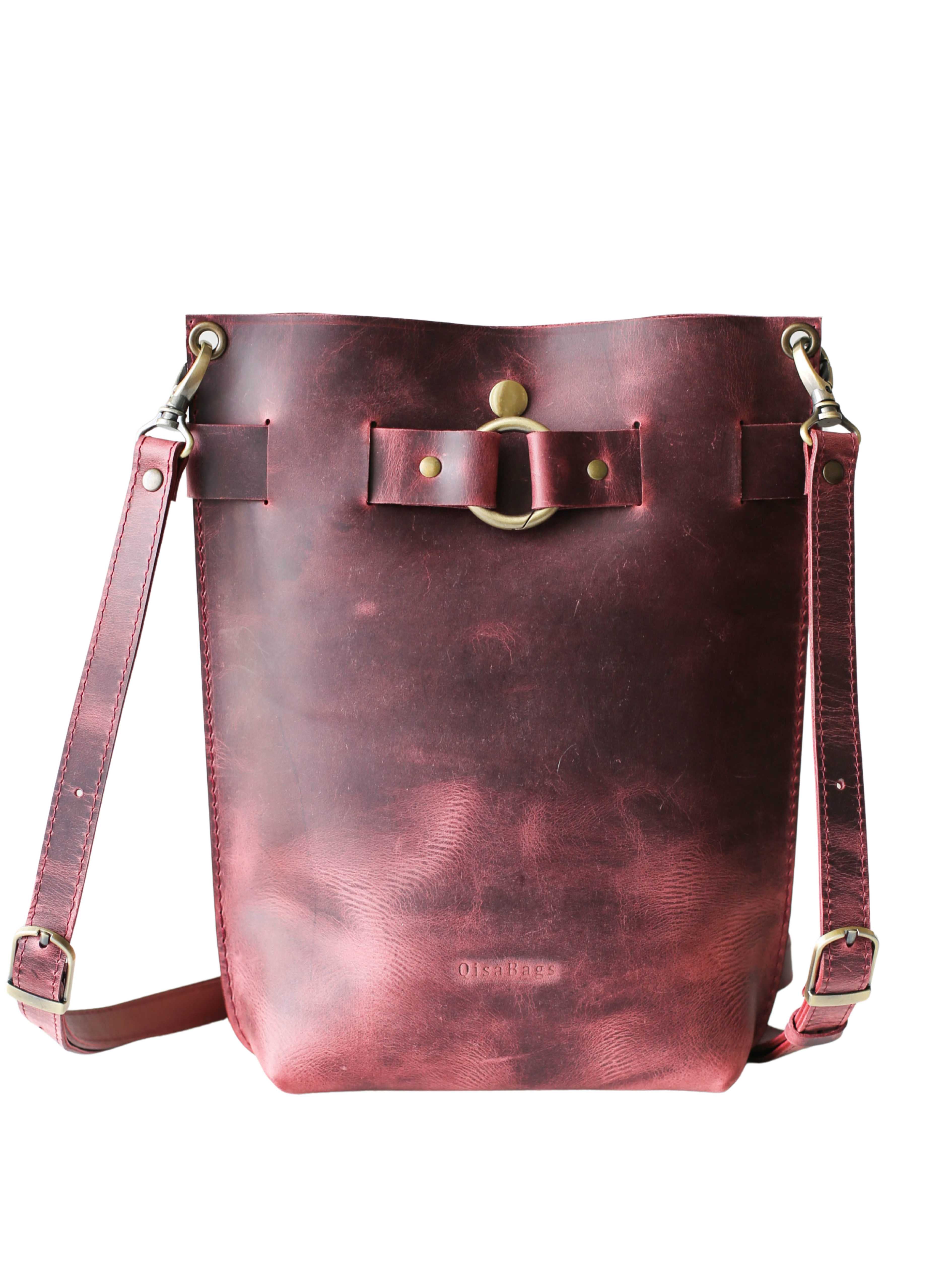 Standard Leather Bag - "Ring Belt Edition"