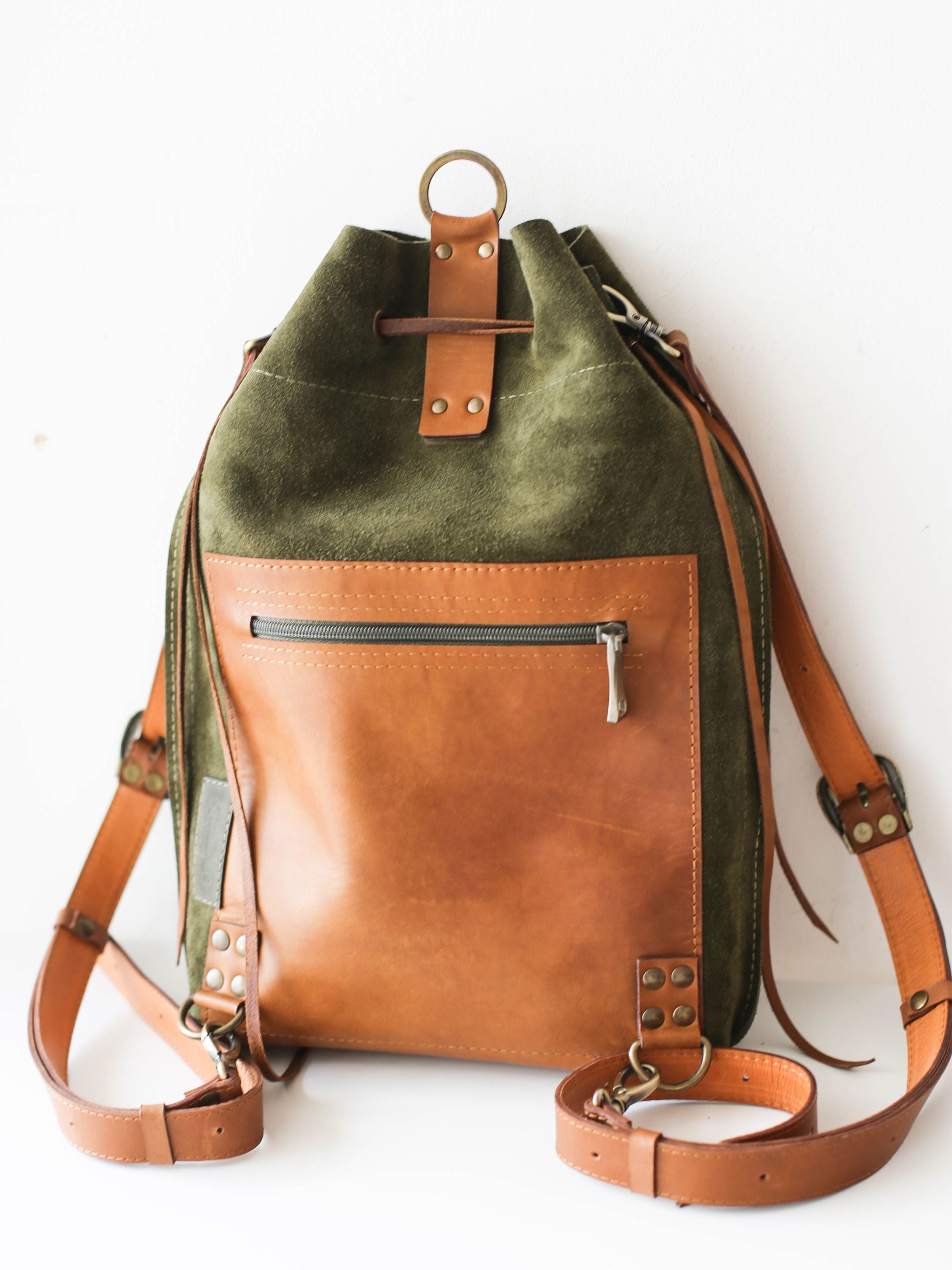 MAKU Backpack (Suede & Leather)