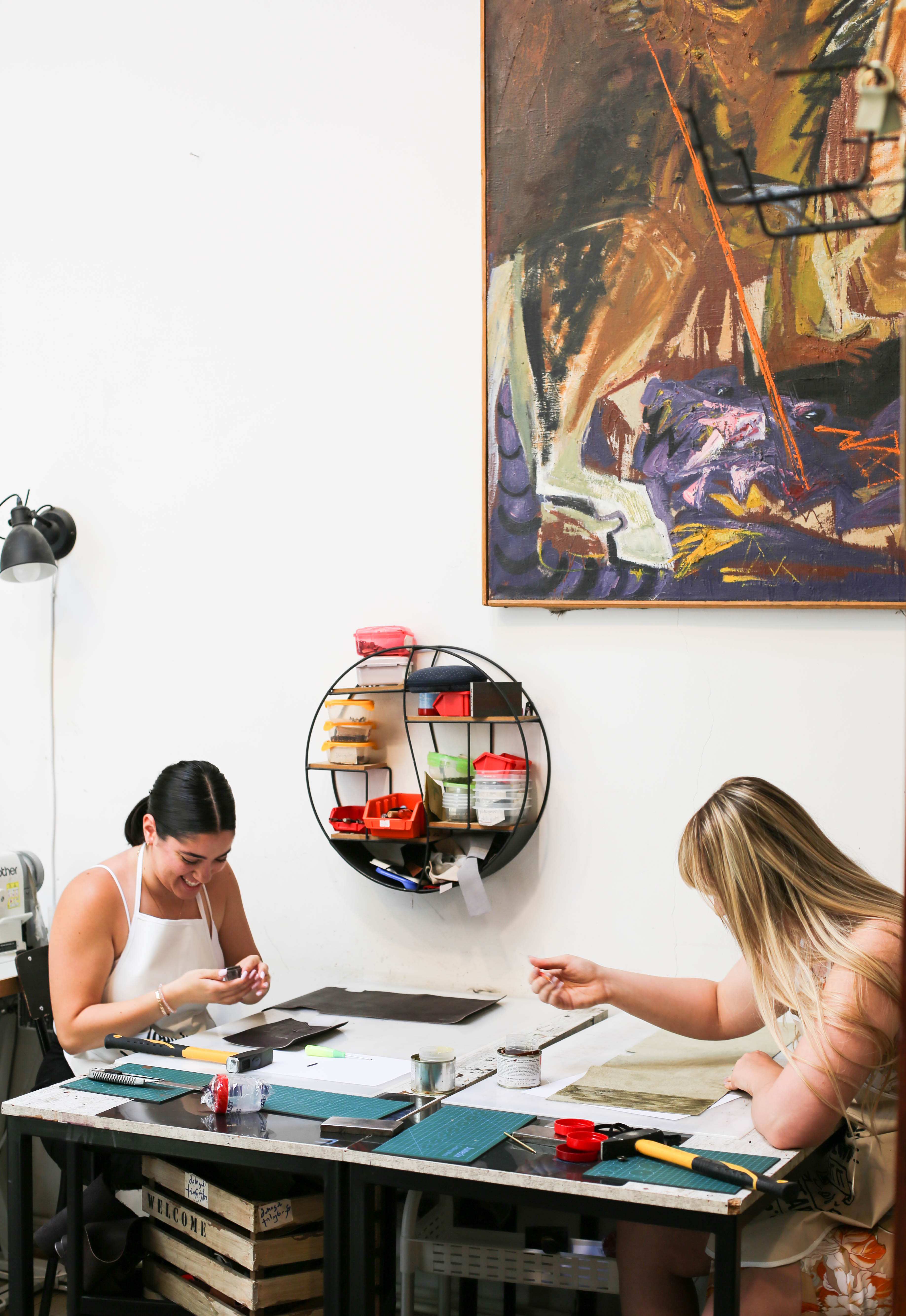 Leather Bag Making Workshop for Tourists