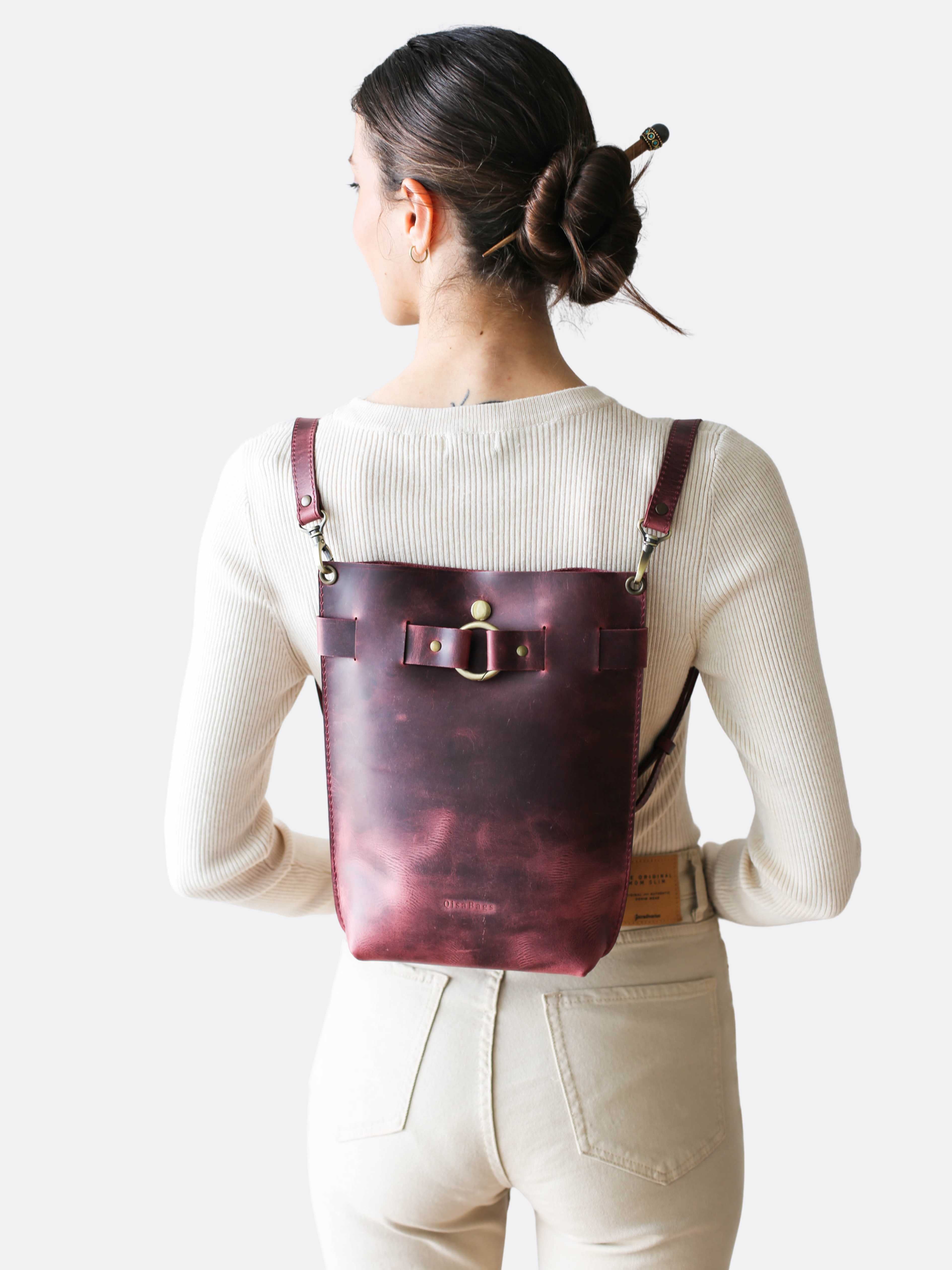 Standard Leather Bag - "Ring Belt Edition"