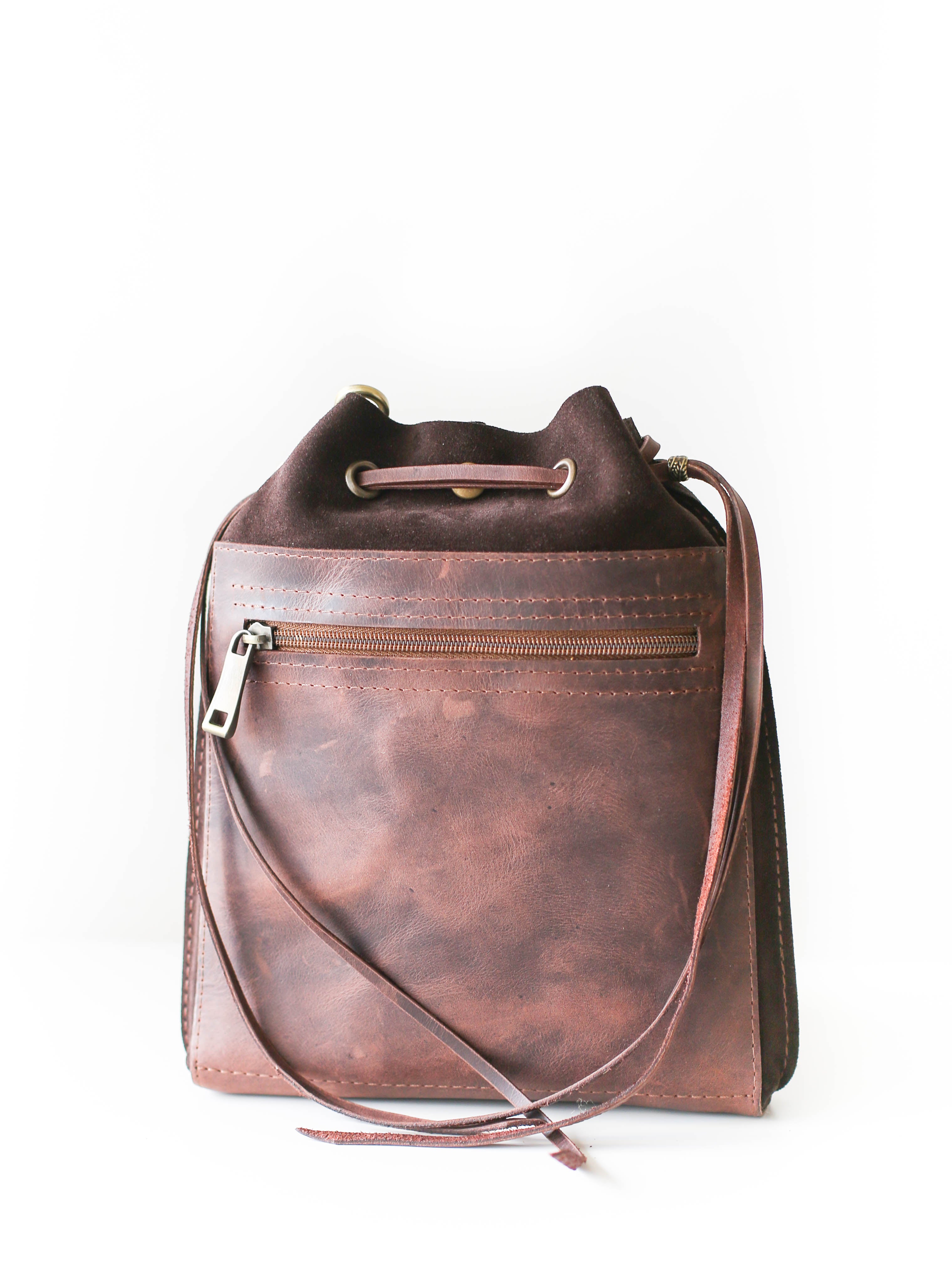 Leather bag for men