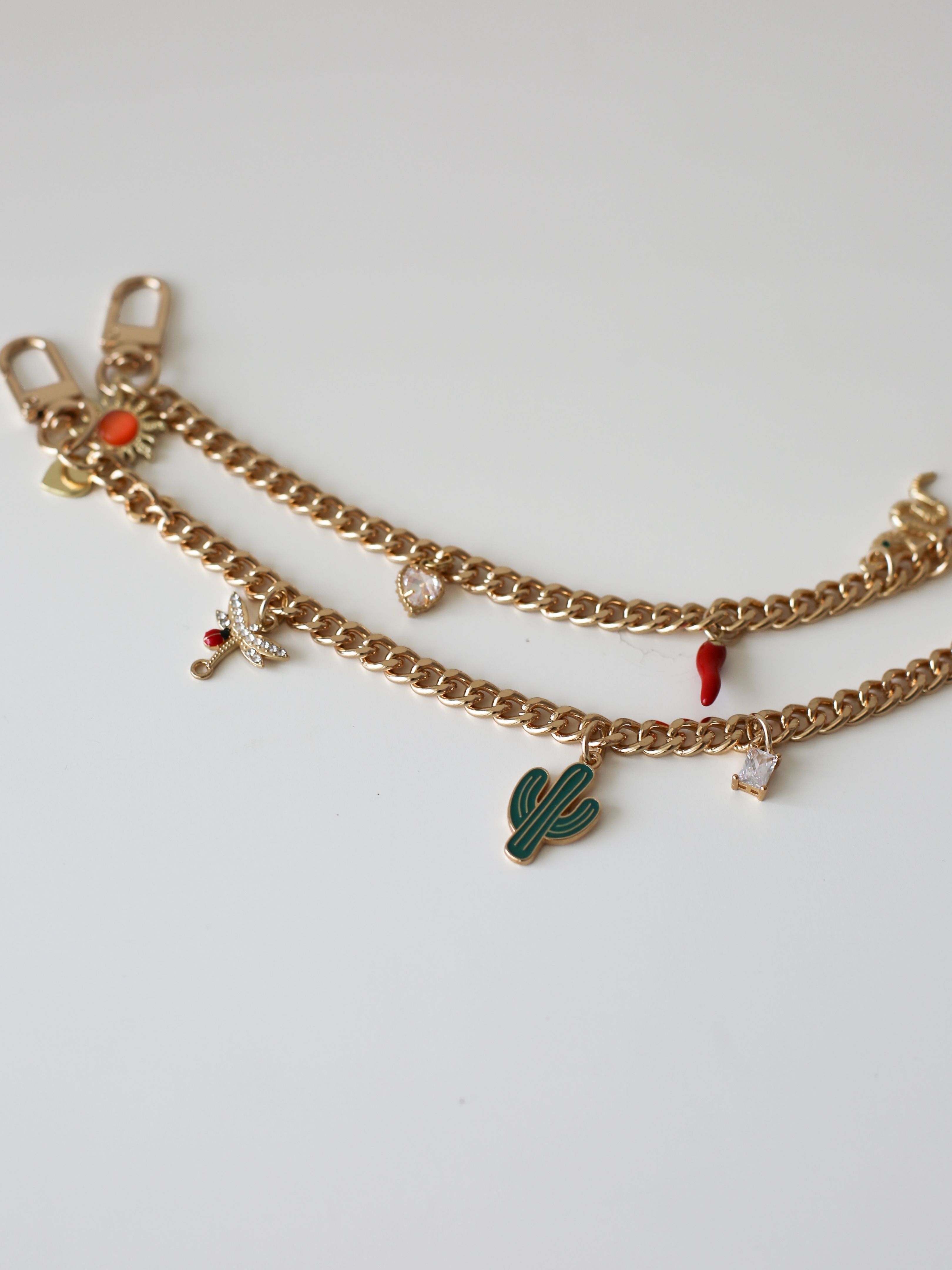 Chain Strap With Charms