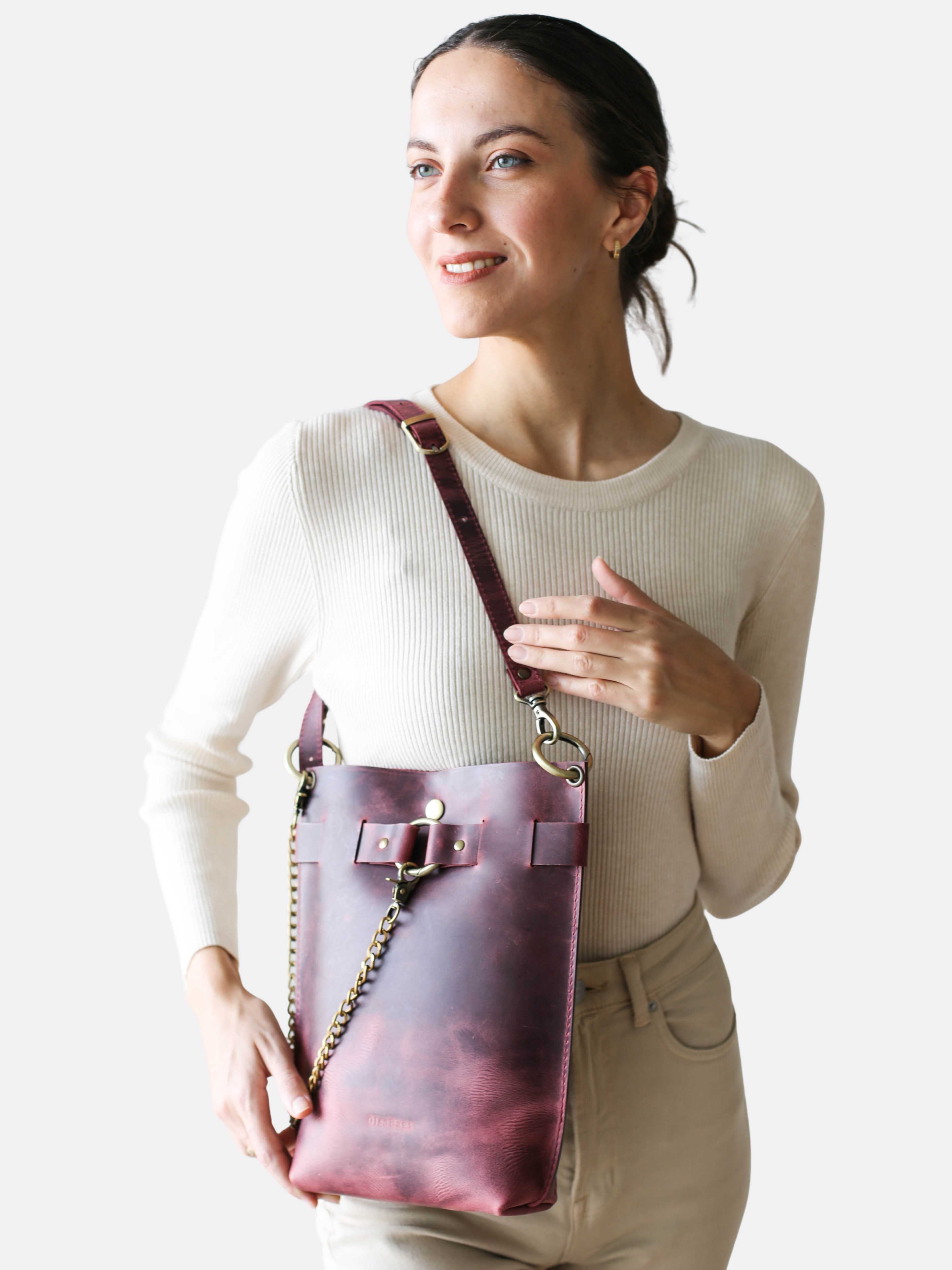 Standard Leather Bag - "Ring Belt Edition"