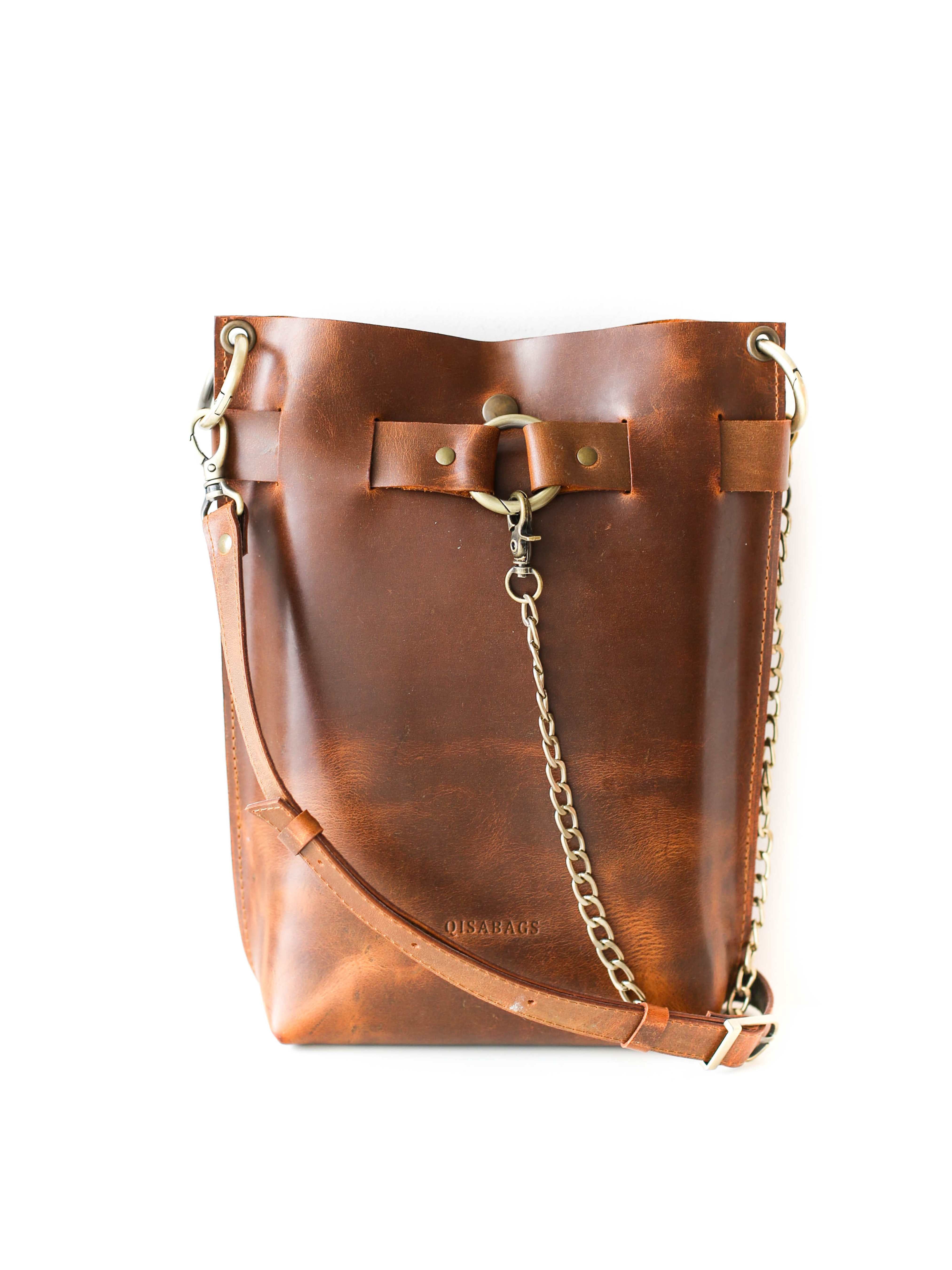 Standard Leather Bag - "Ring Belt Edition"