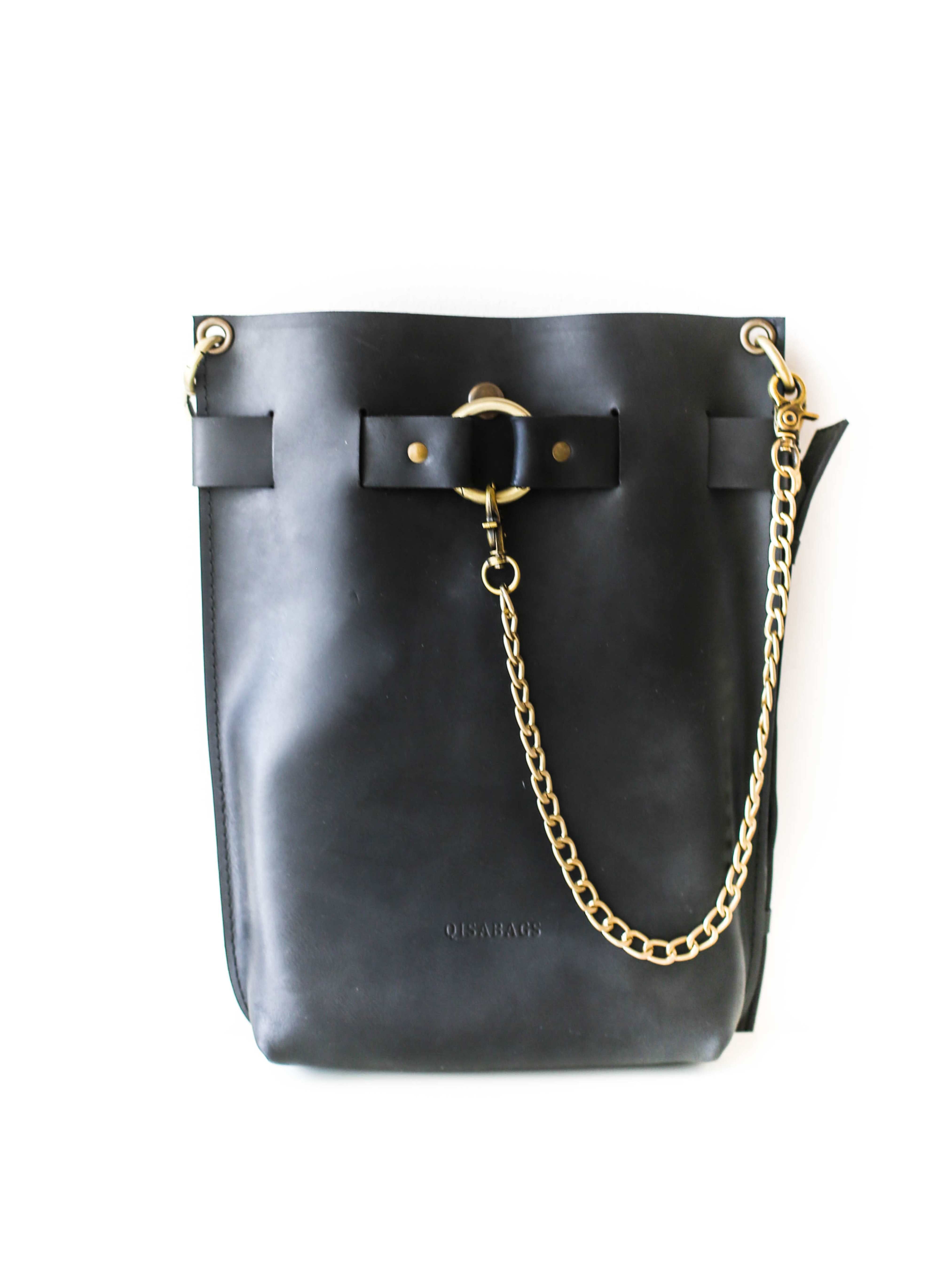 Standard Leather Bag - "Ring Belt Edition"