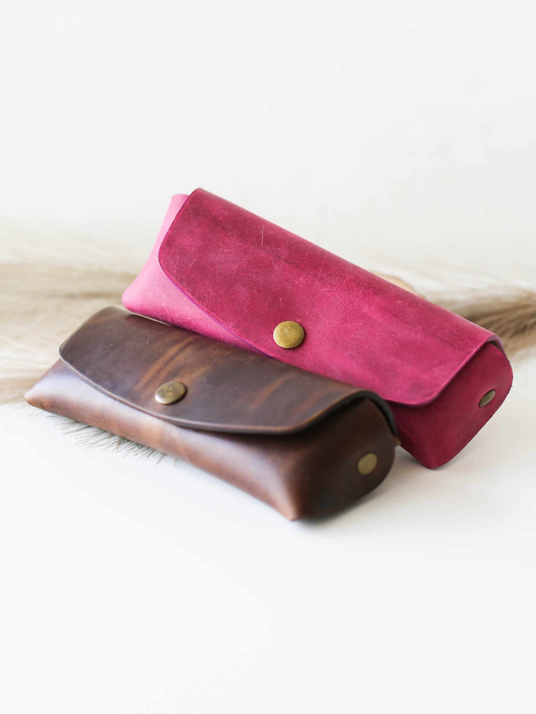 Leather Sunglasses Case