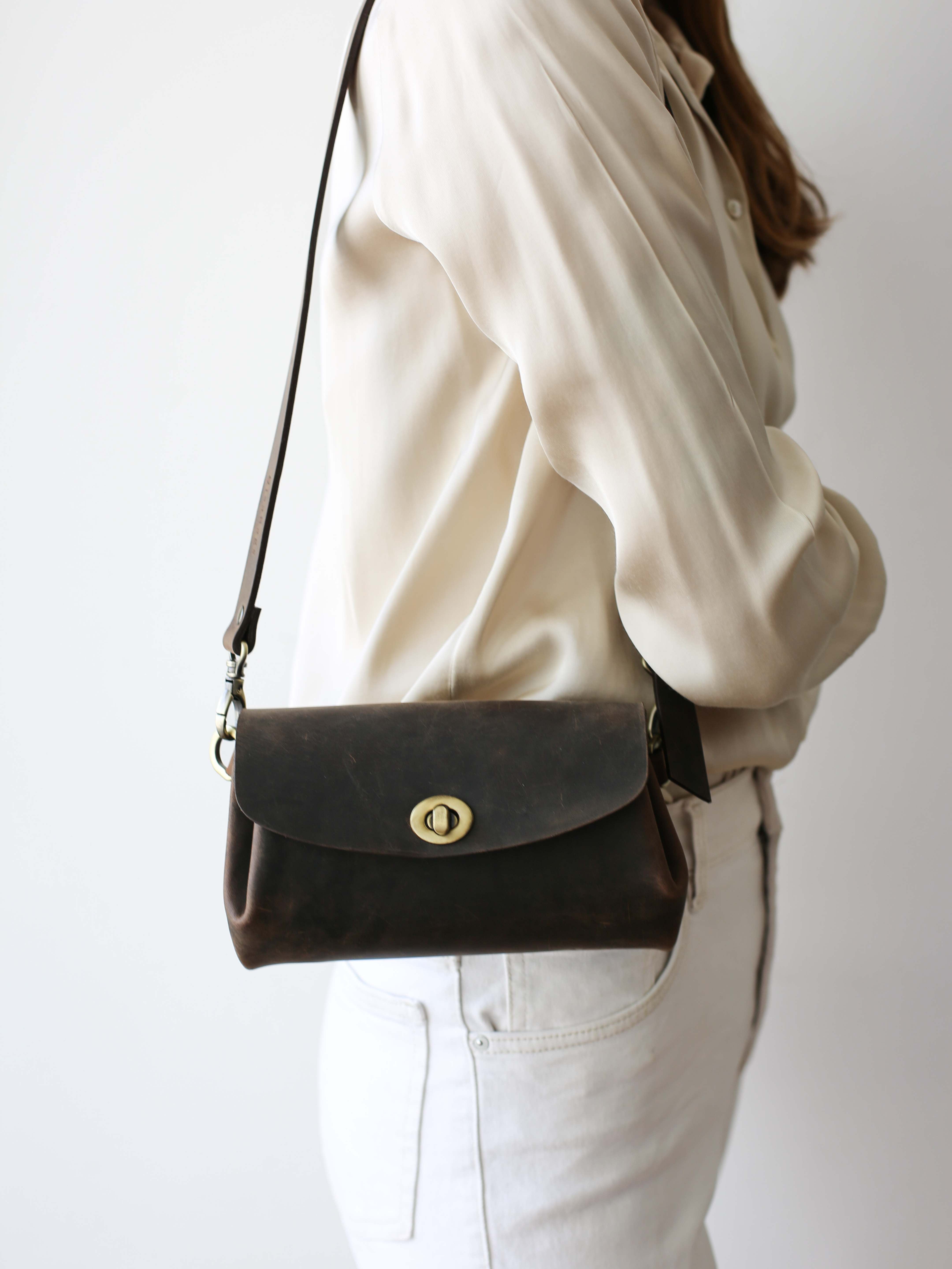 Donatella Mini Leather Purse