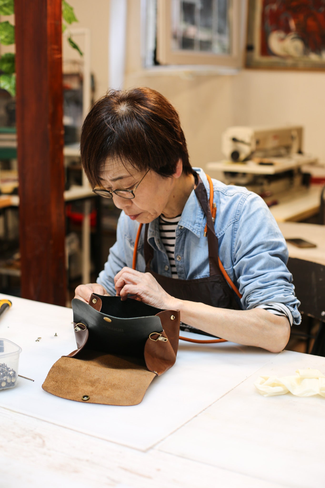 Leather Bag Making Workshop for Tourists