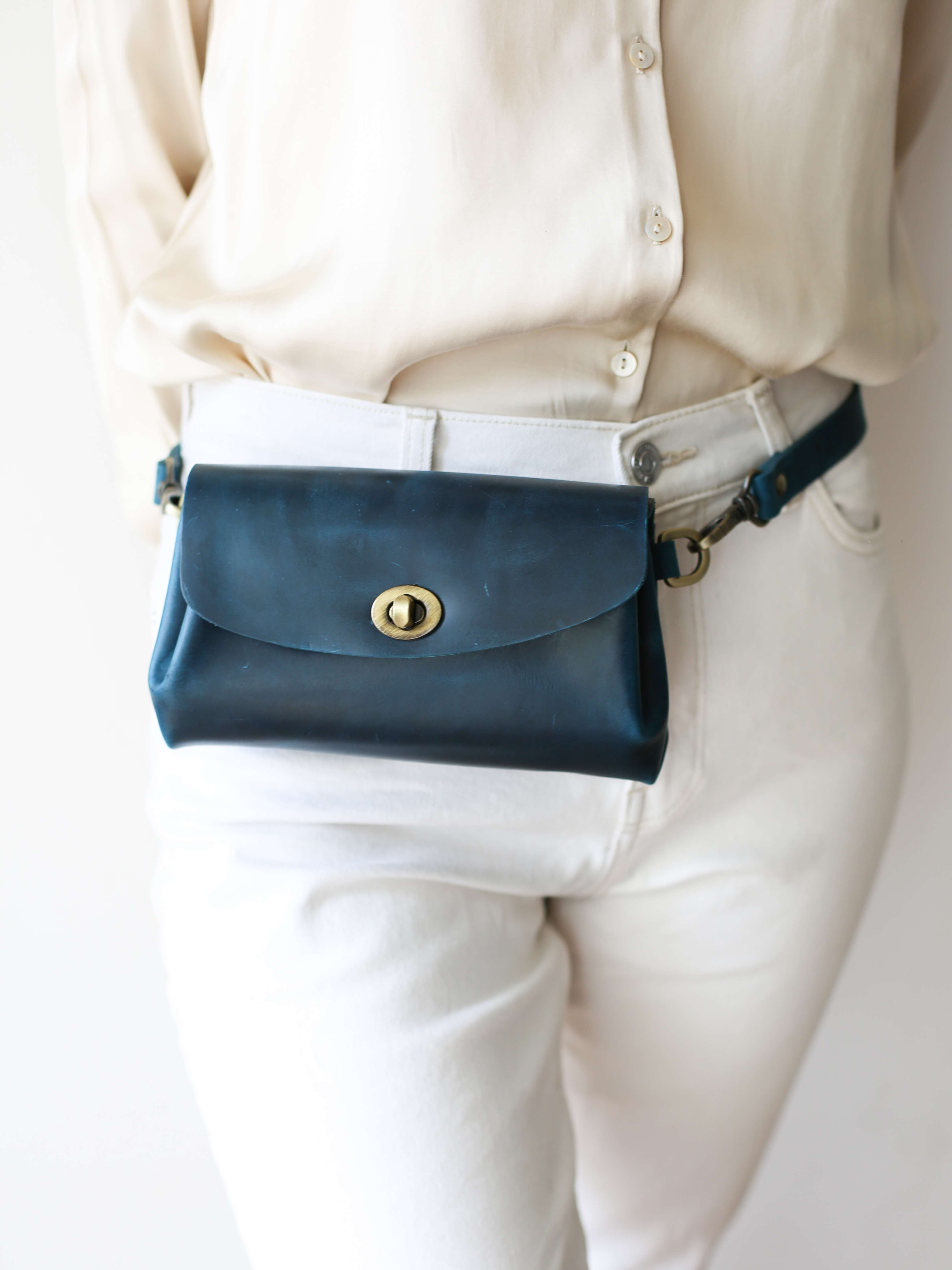 Donatella Mini Leather Purse