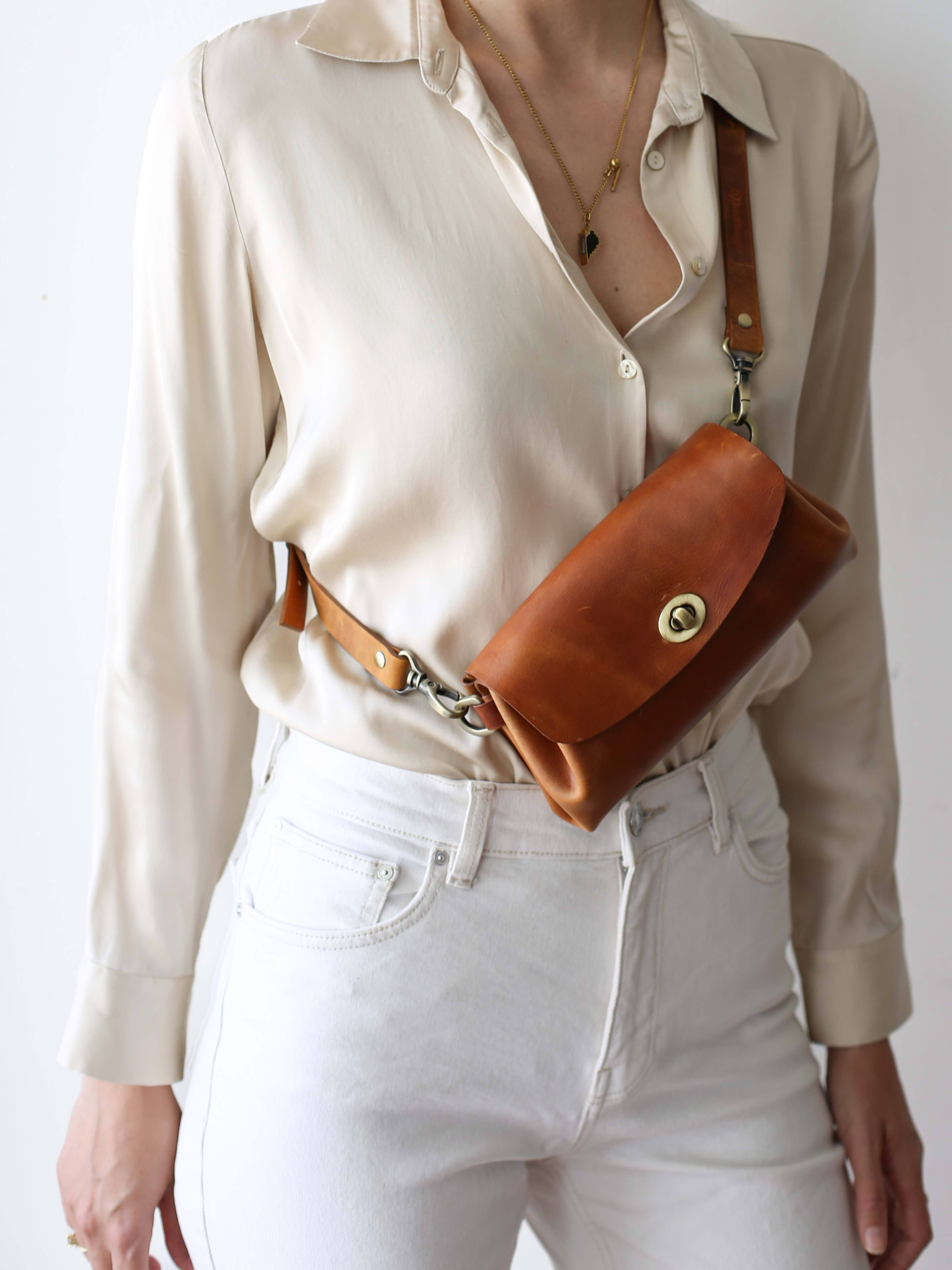 Donatella Mini Leather Purse