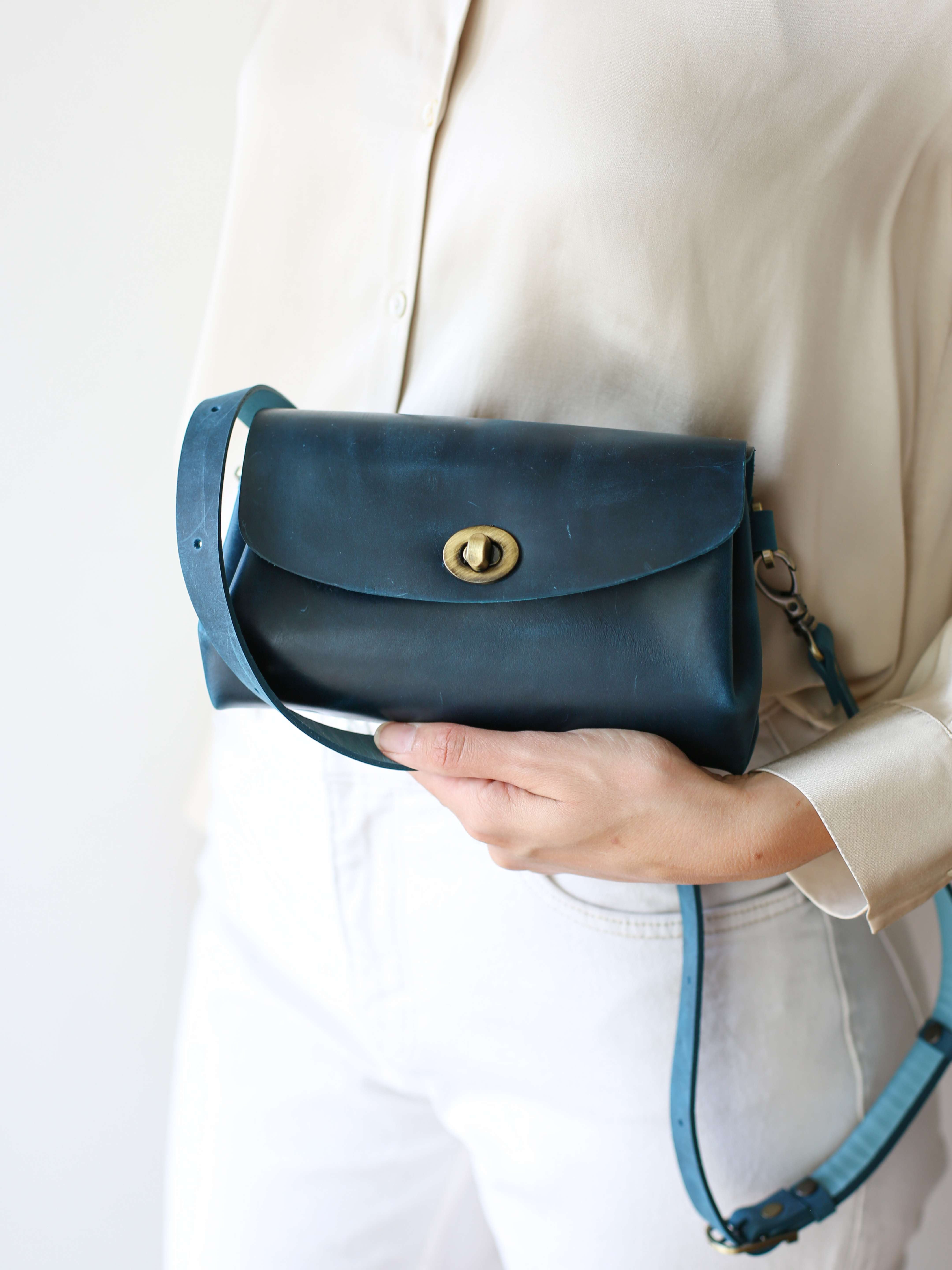 Donatella Mini Leather Purse