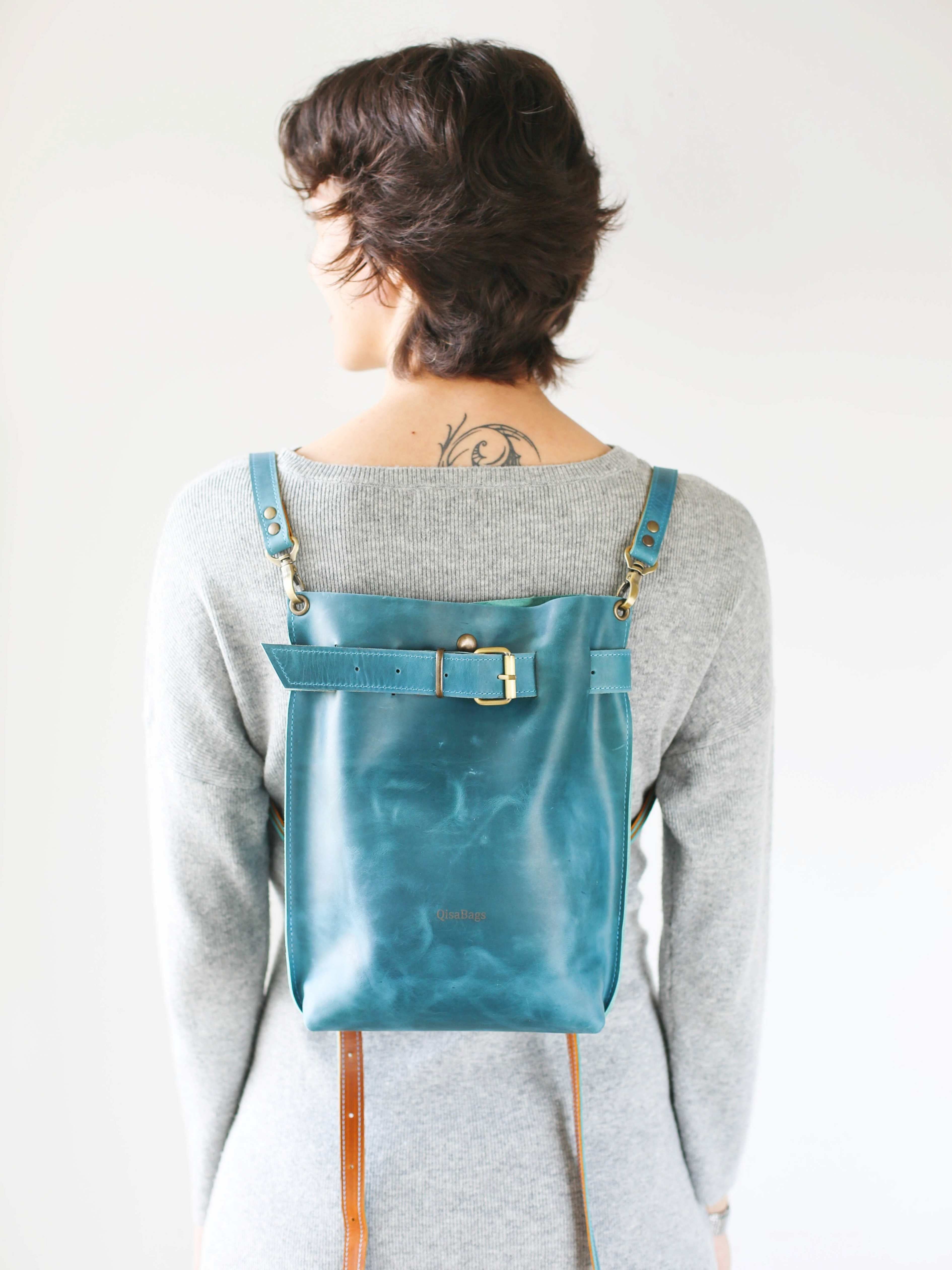 Dark Brown Standard Leather Bag