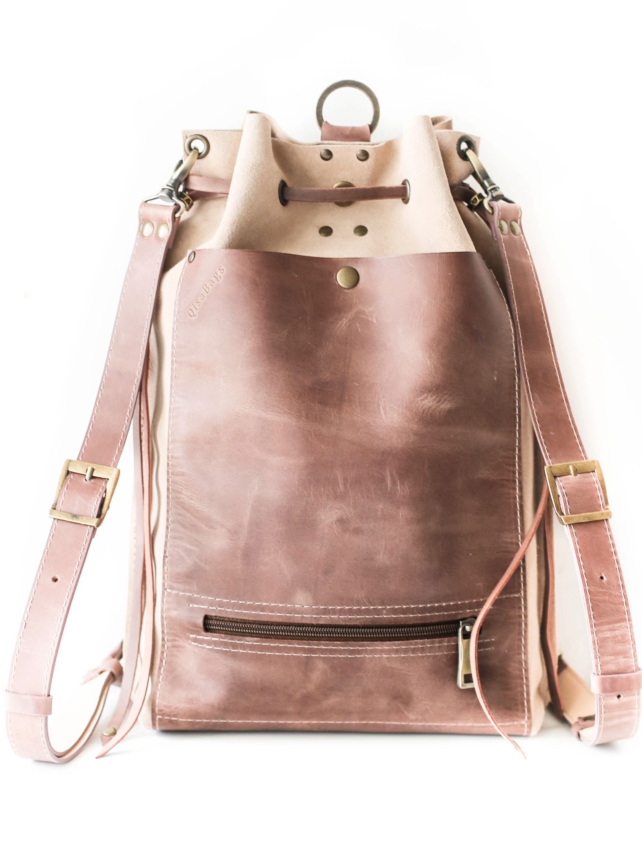 MAKU Backpack (Suede & Leather)