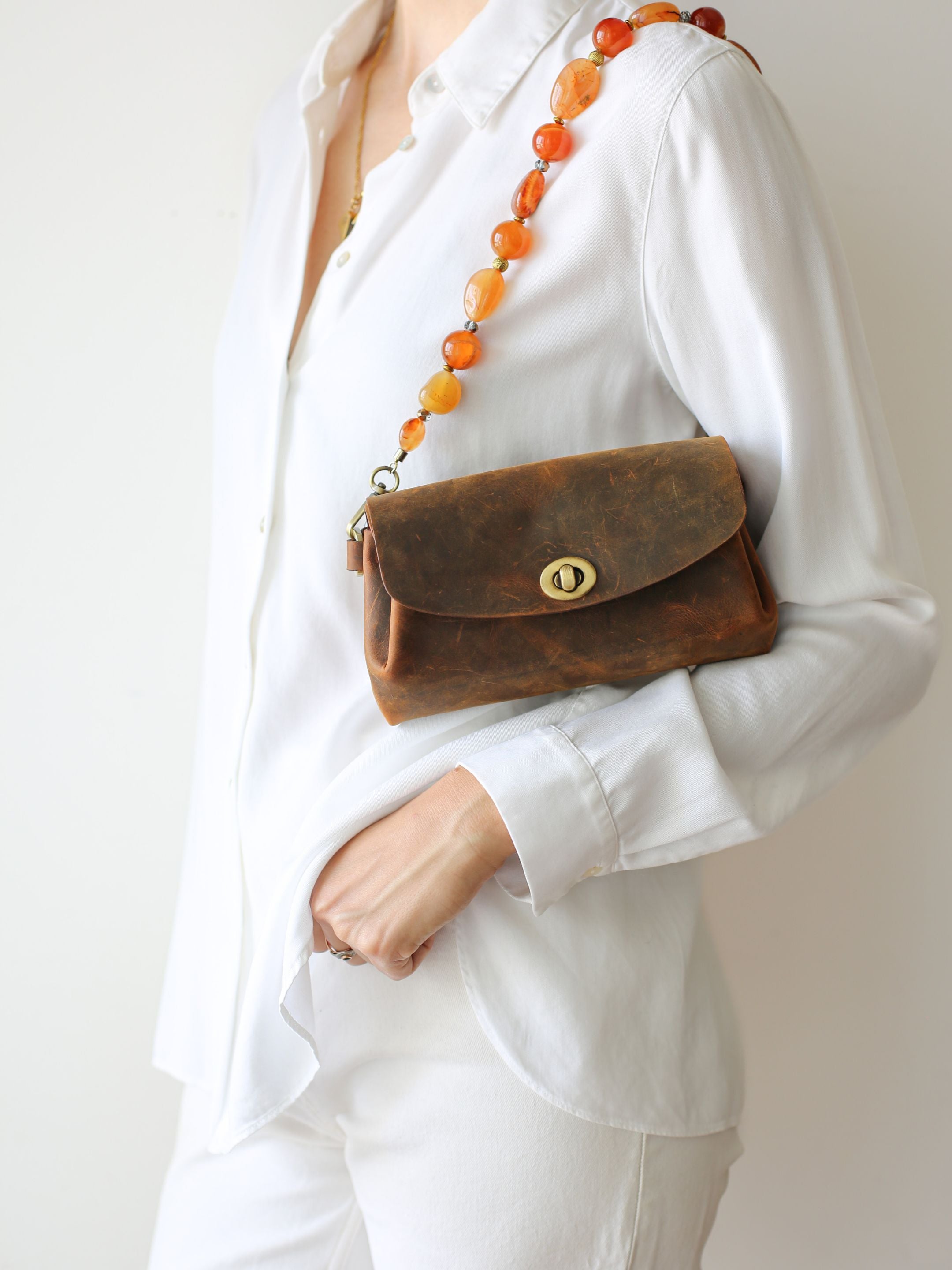 Semi Precious Stone Strap