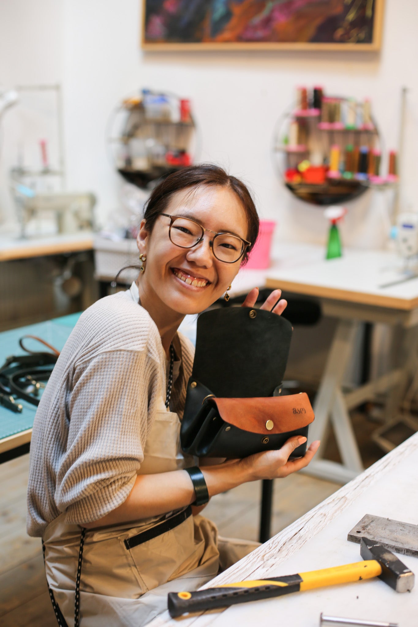 Leather Bag Making Workshop for Tourists