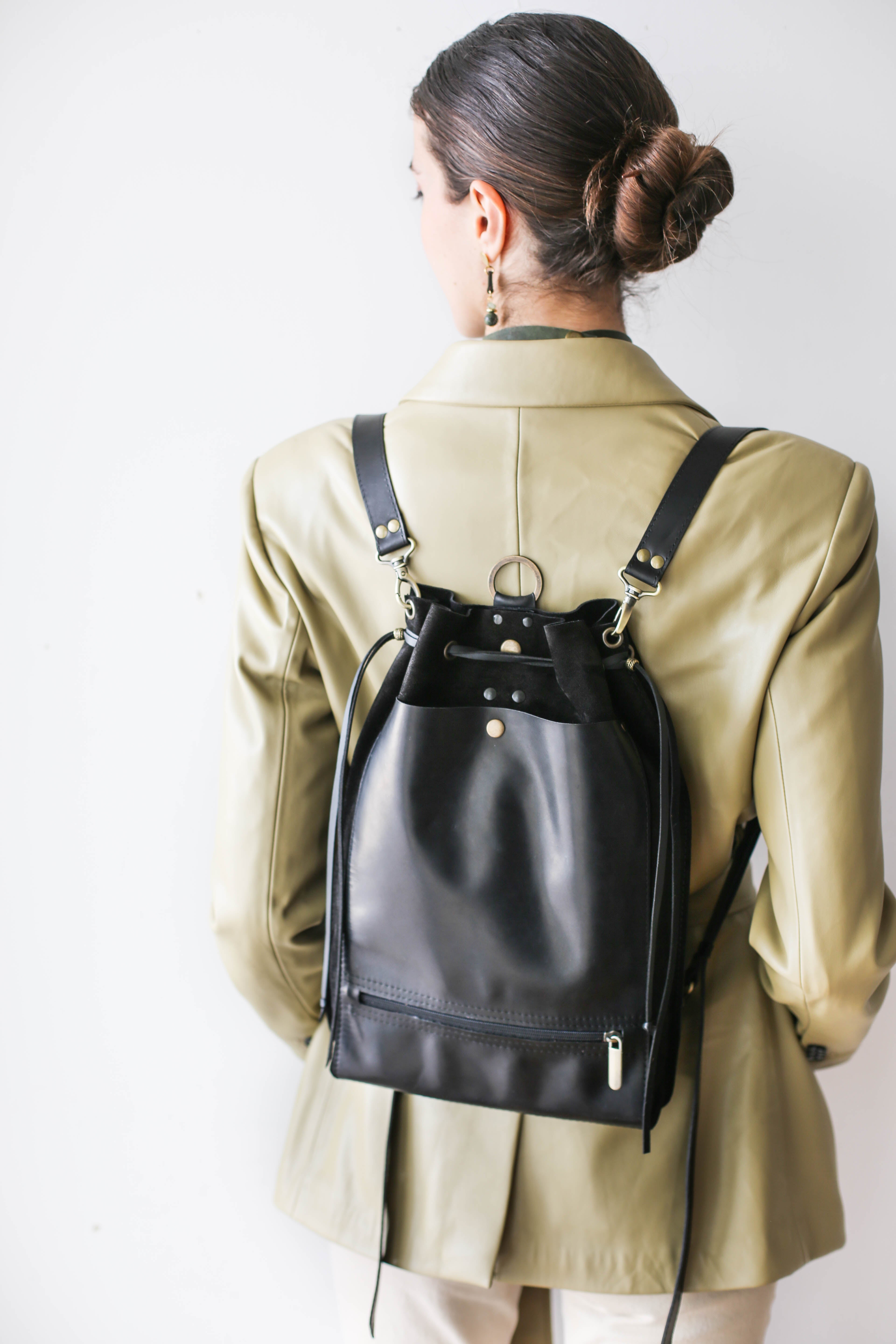 MAKU Backpack (Suede & Leather)