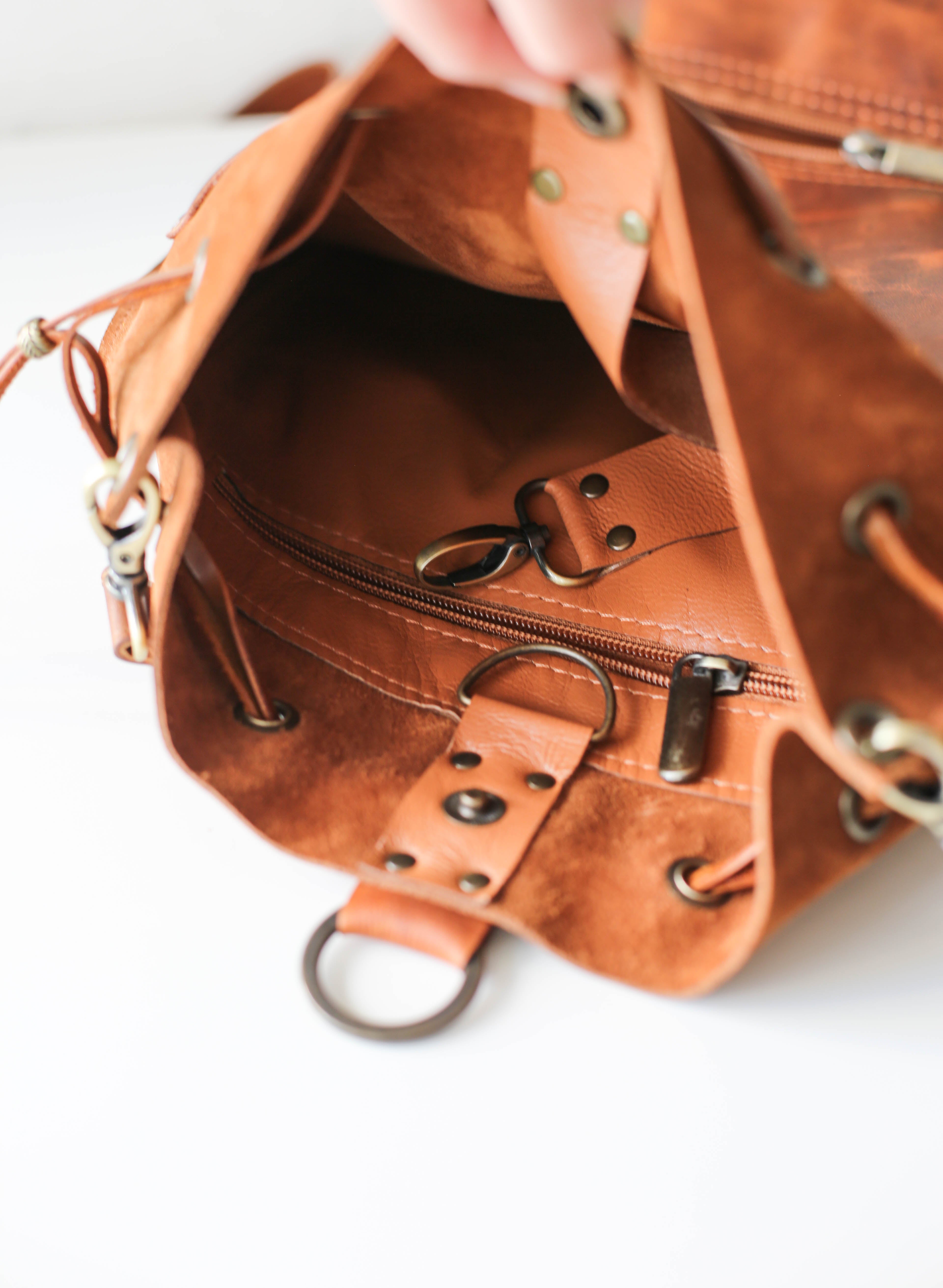 MAKU Backpack (Suede & Leather)