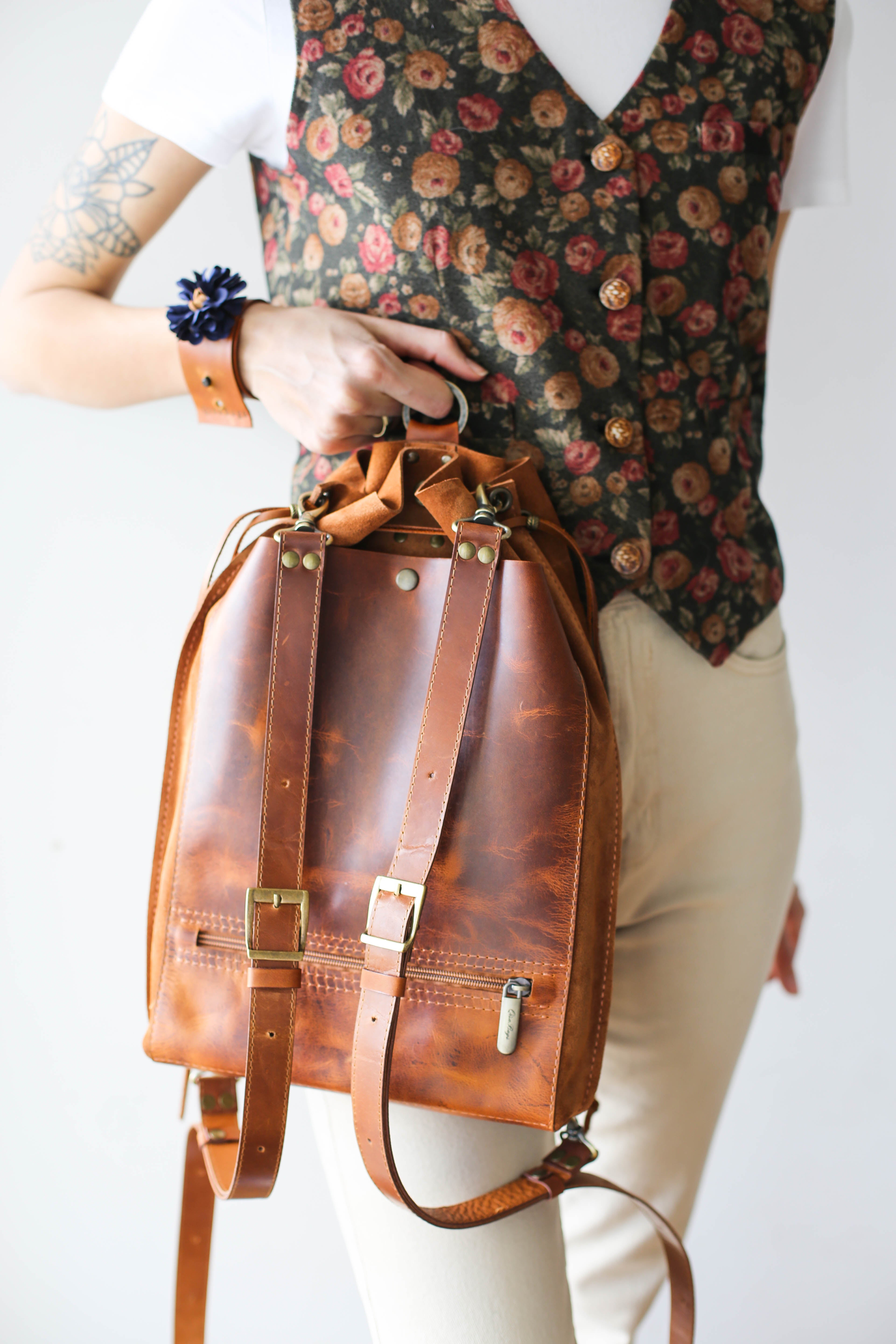 MAKU Backpack (Suede & Leather)