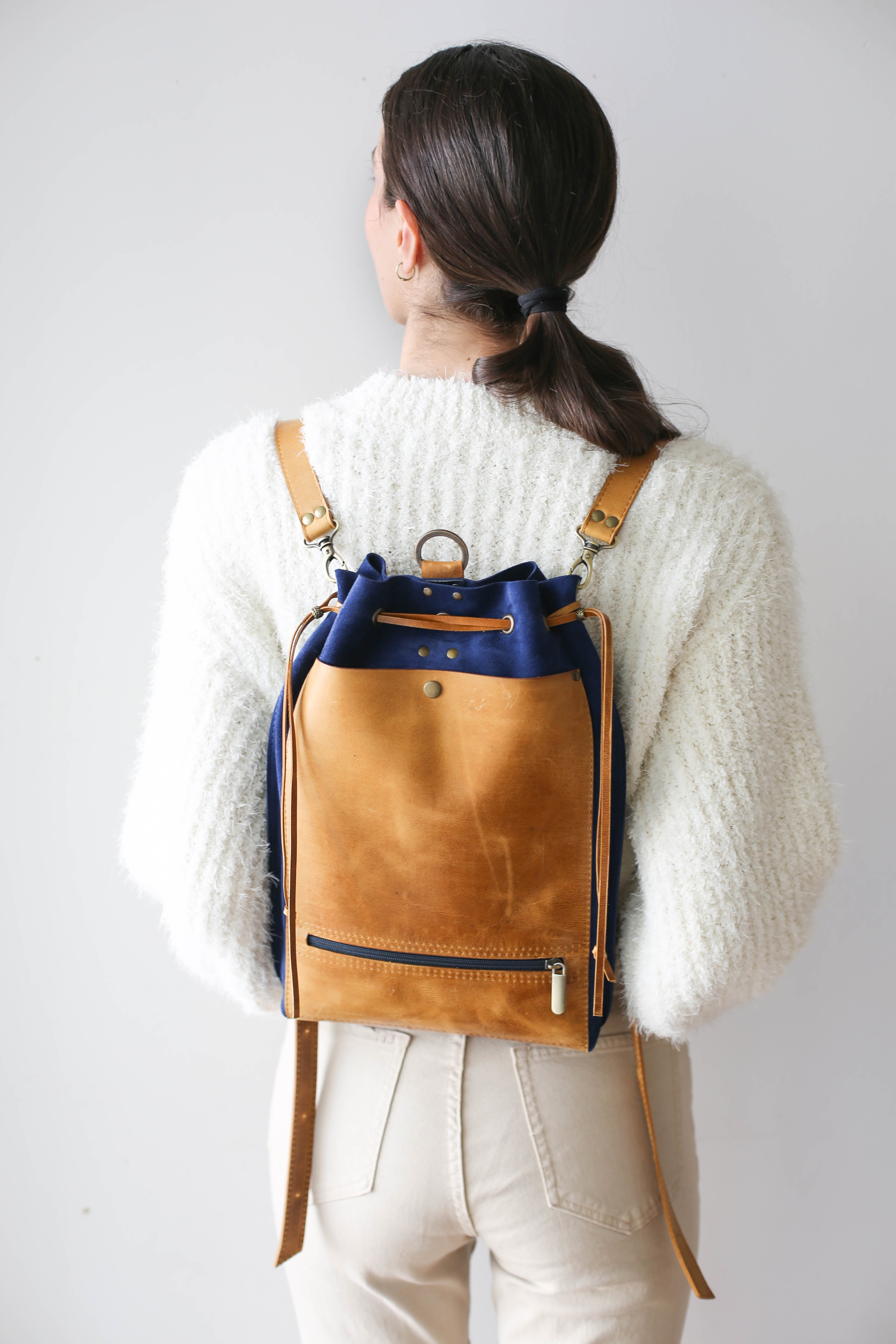 MAKU Backpack (Suede & Leather)