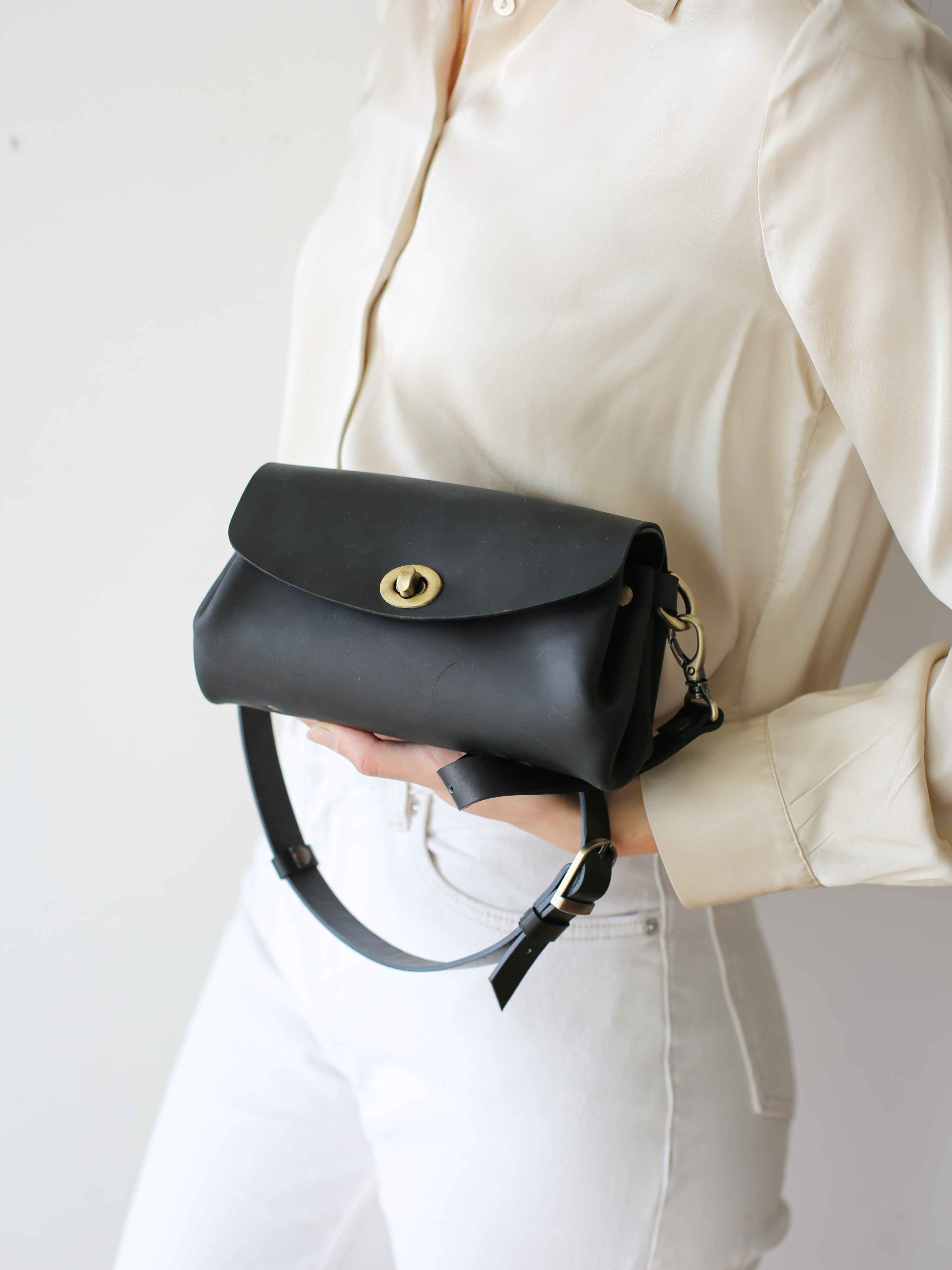 Donatella Mini Leather Purse