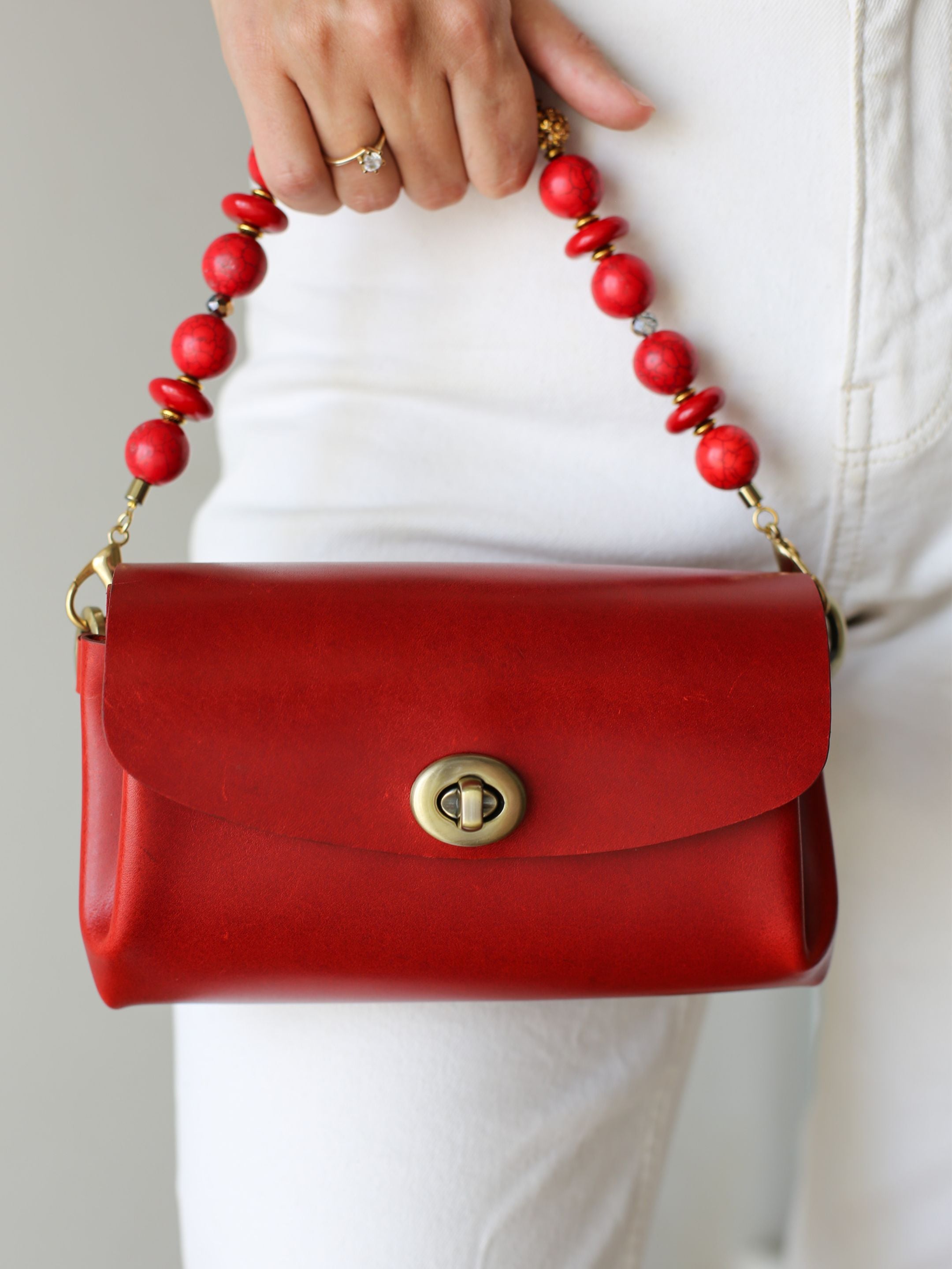 Semi Precious Stone Strap
