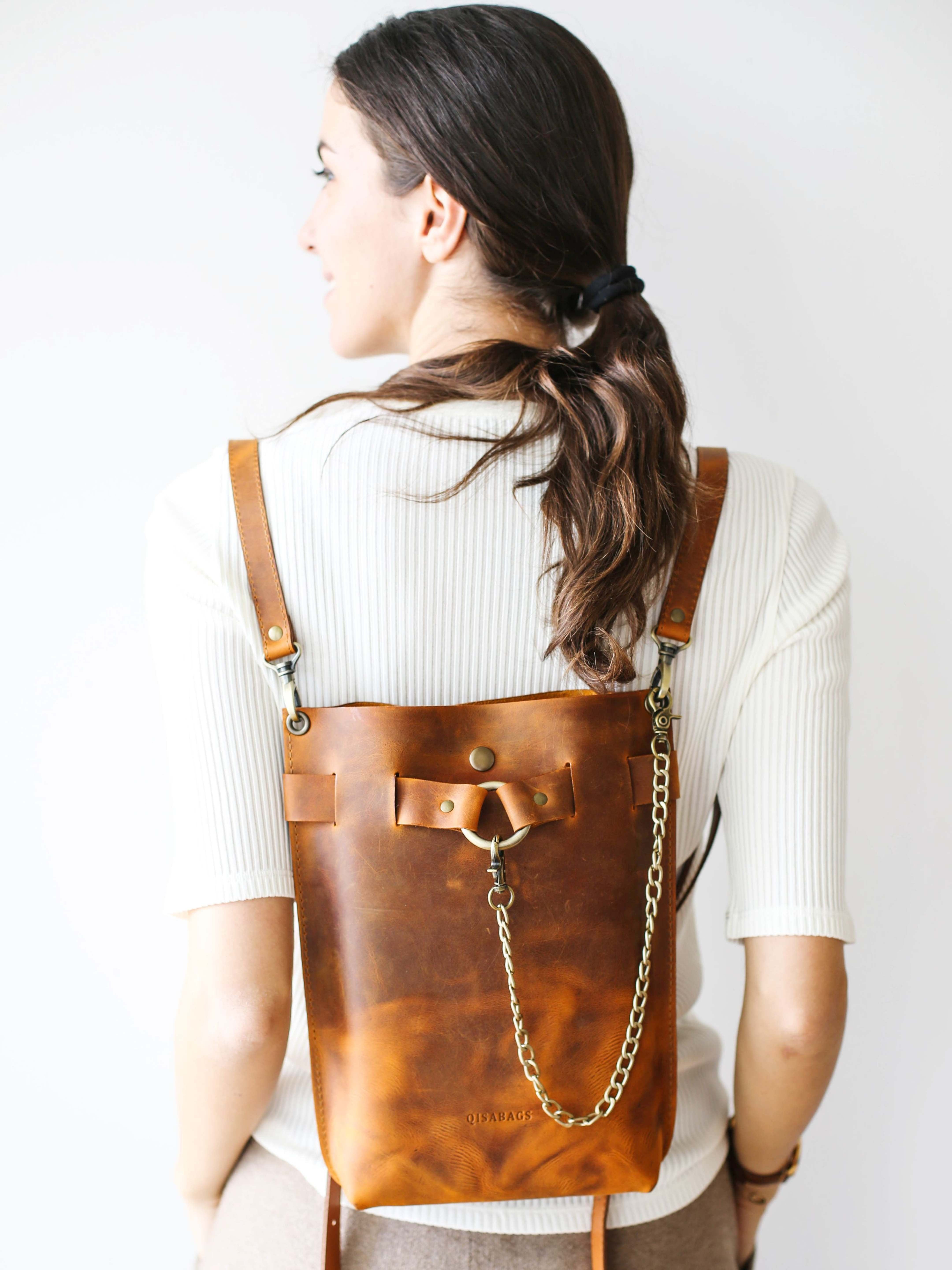 Standard Leather Bag - "Ring Belt Edition"