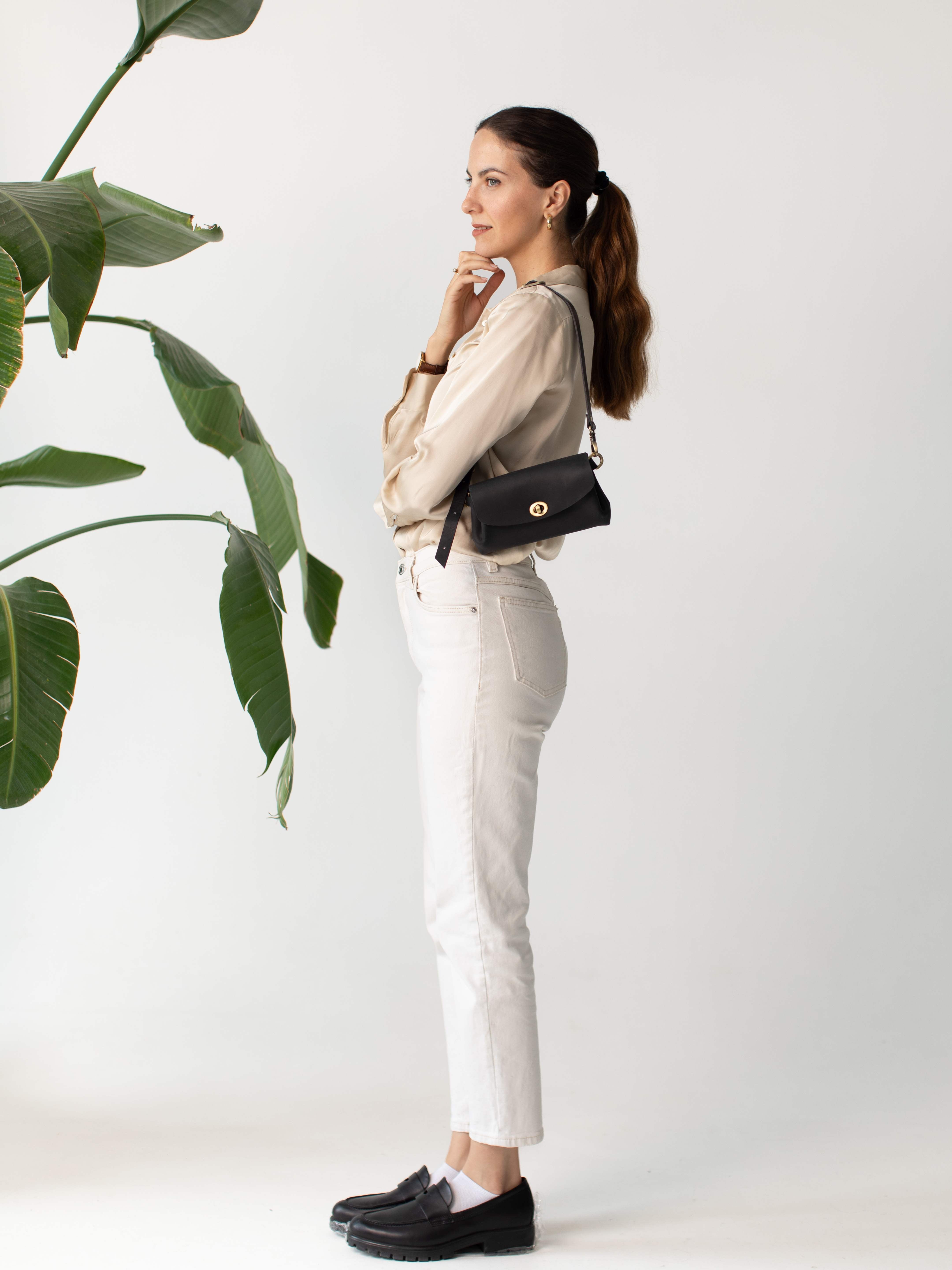 Donatella Mini Leather Purse