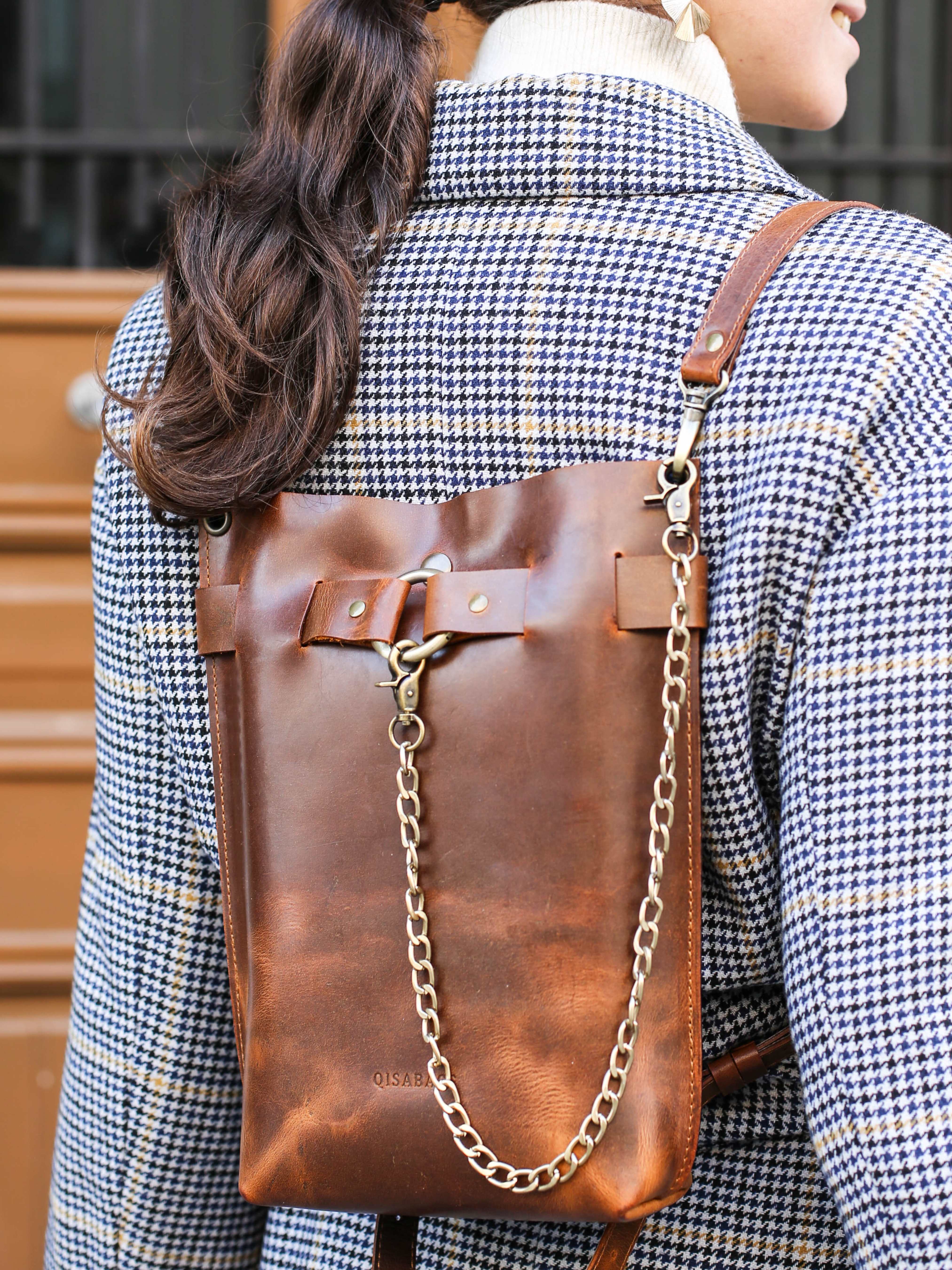 Standard Leather Bag - "Ring Belt Edition"