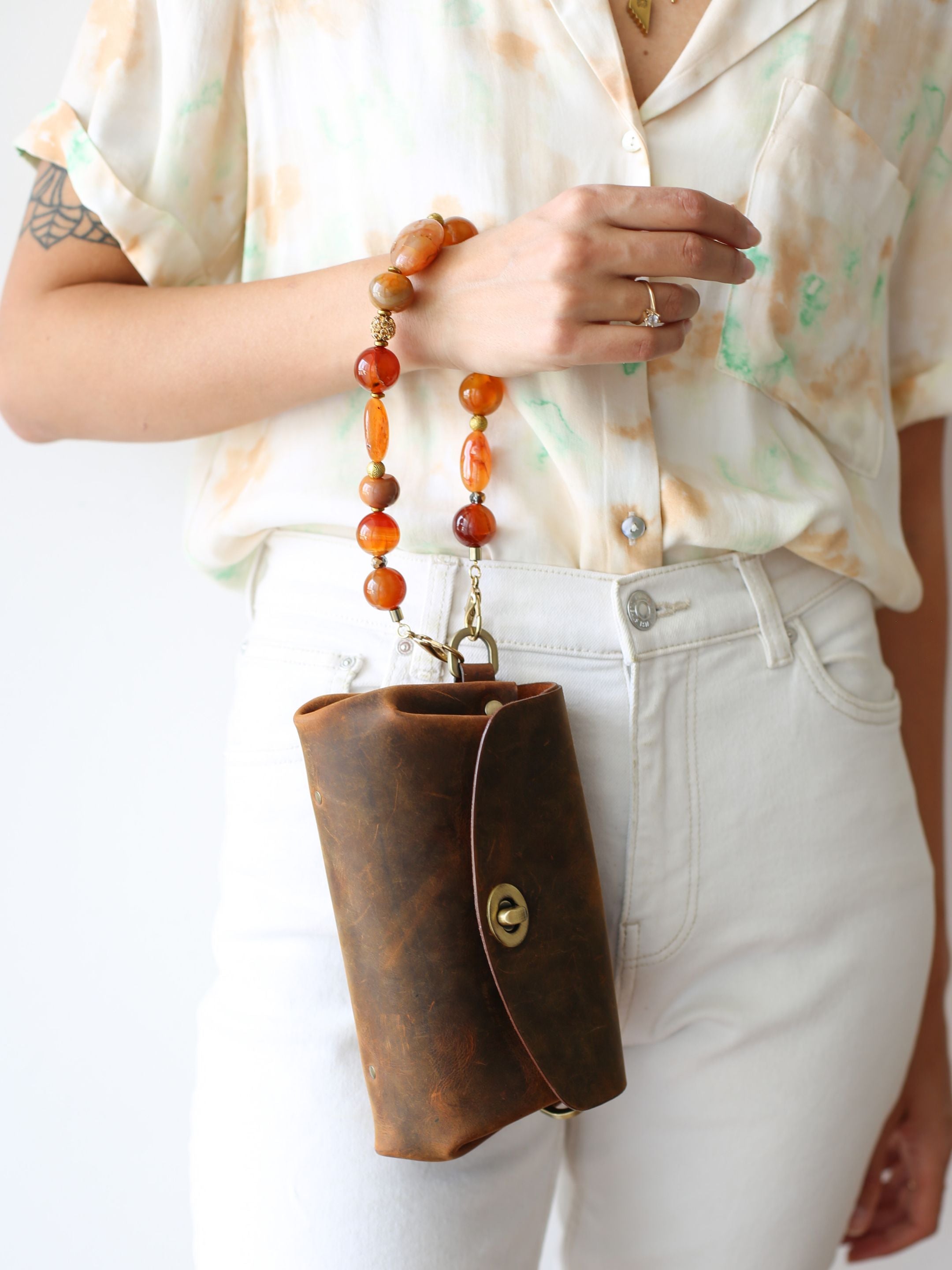 Semi Precious Stone Strap
