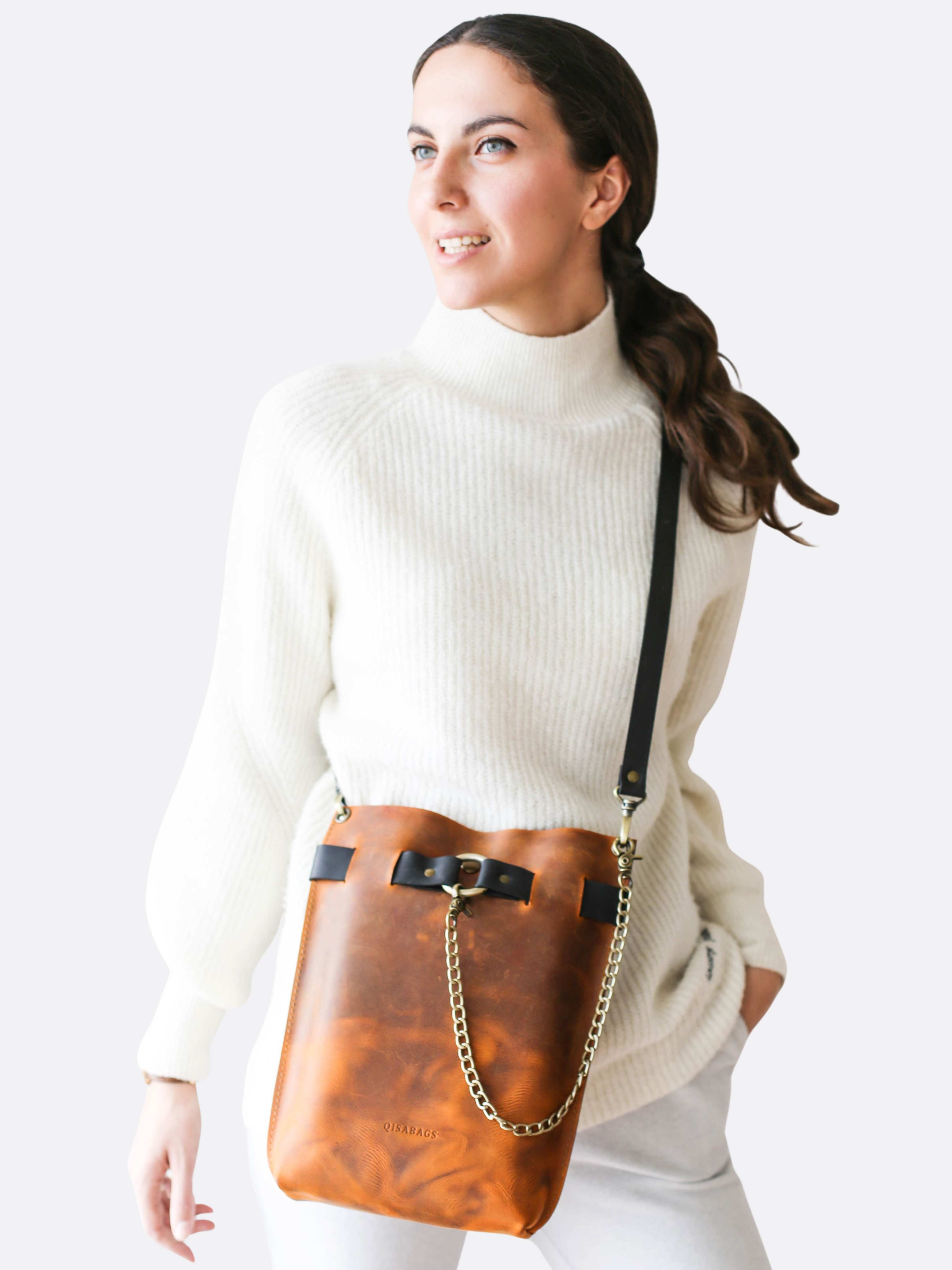 Standard Leather Bag - "Ring Belt Edition"