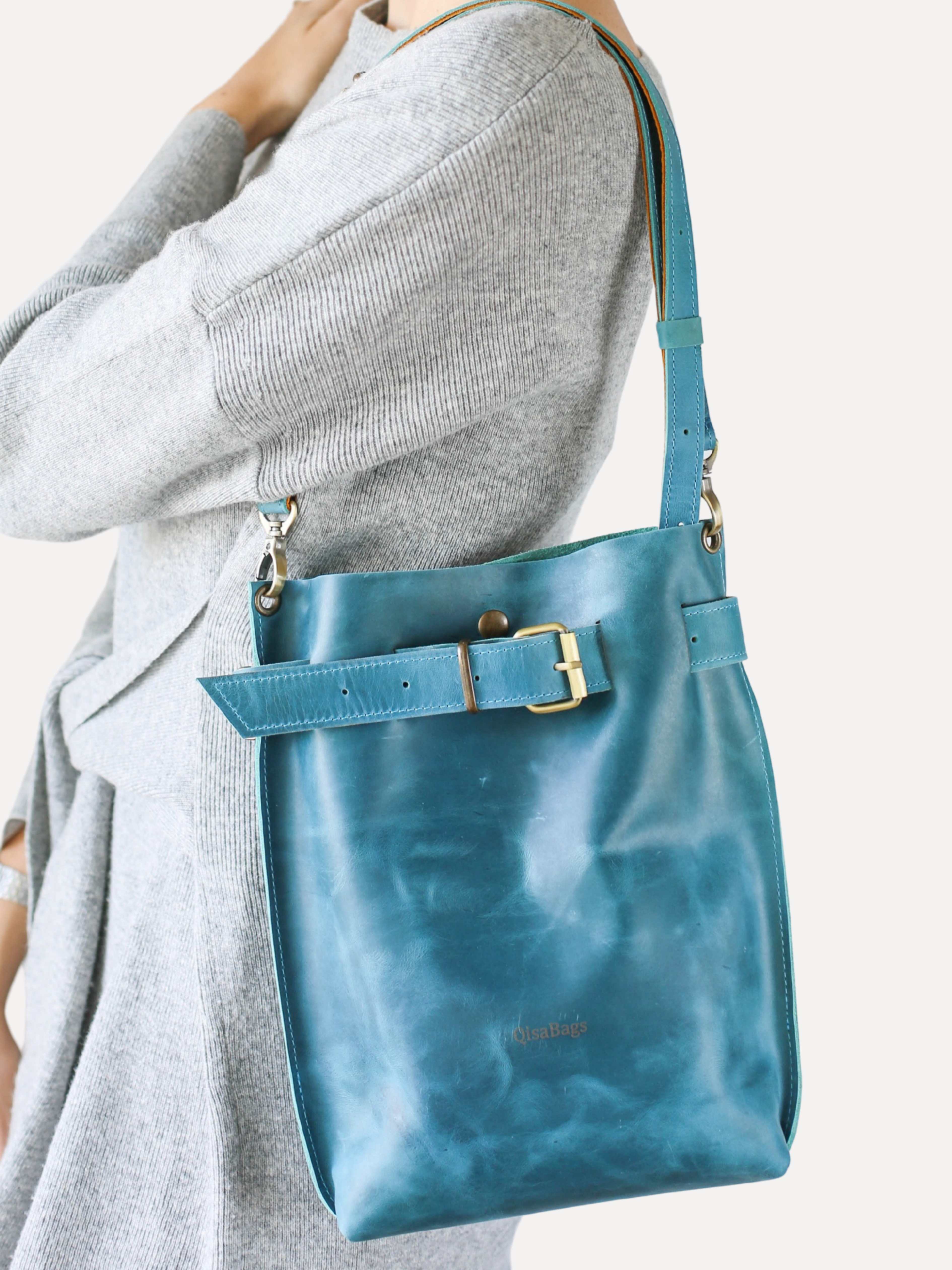 Dark Brown Standard Leather Bag