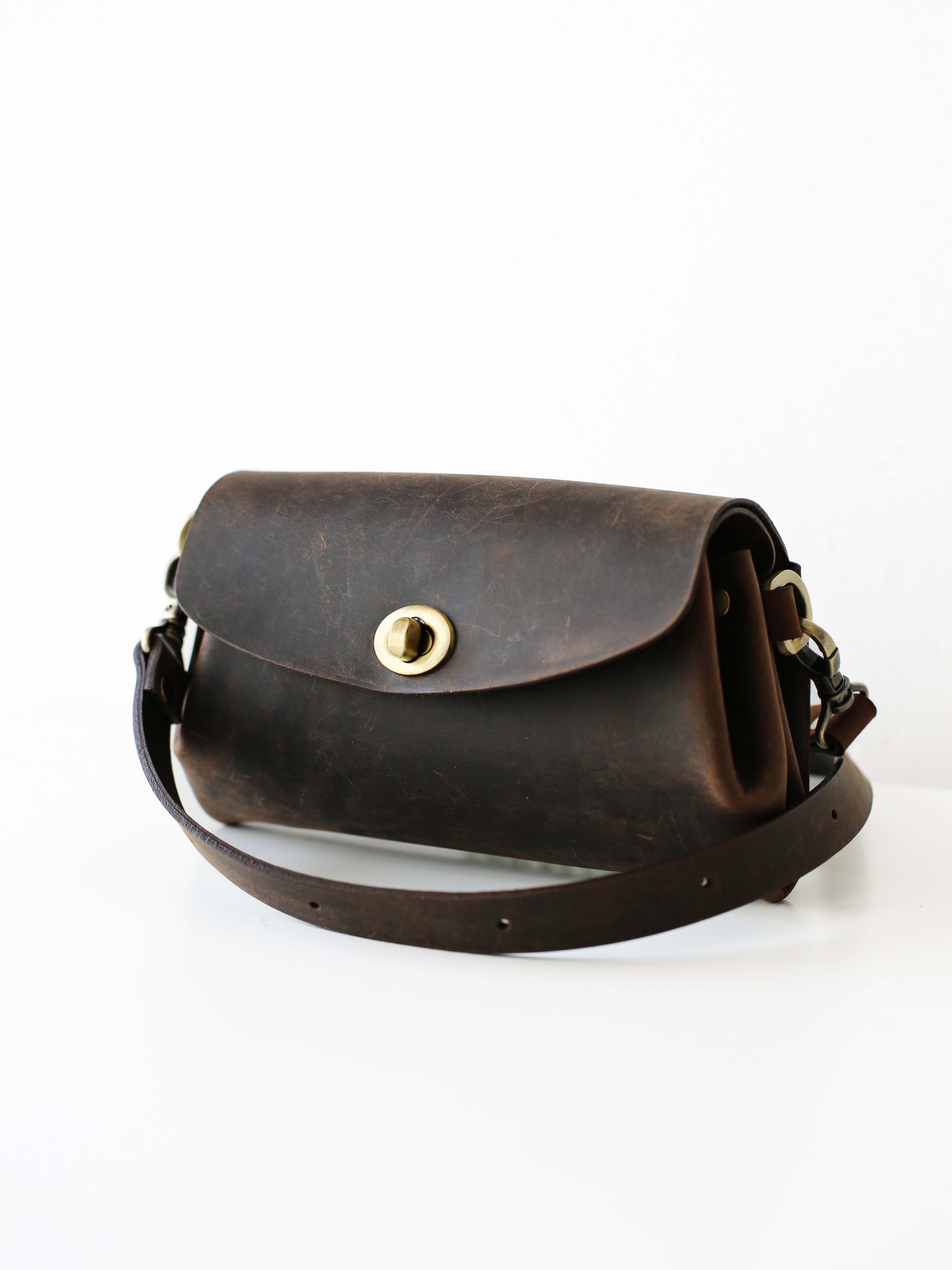 Donatella Mini Leather Purse
