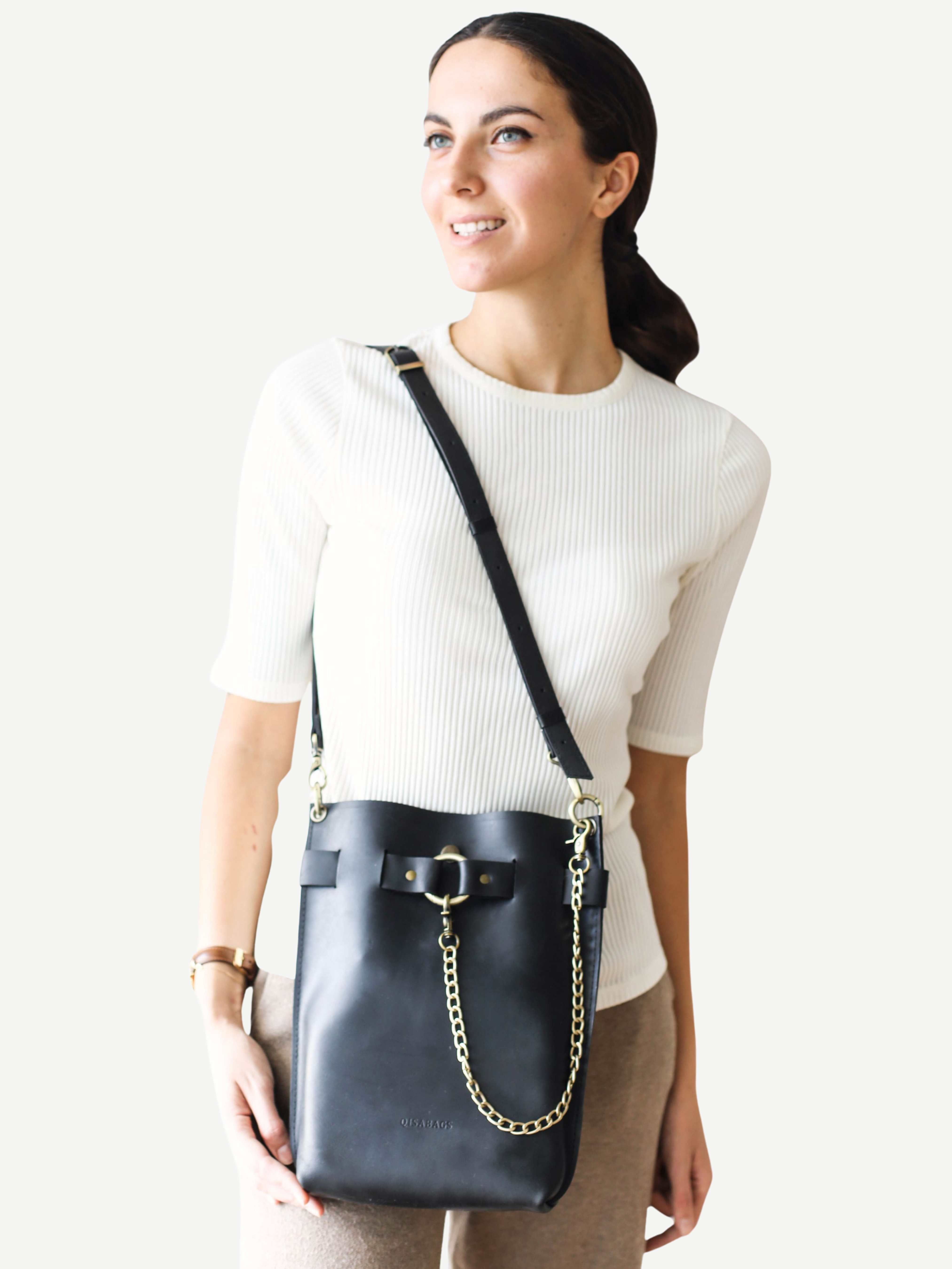 Standard Leather Bag - "Ring Belt Edition"