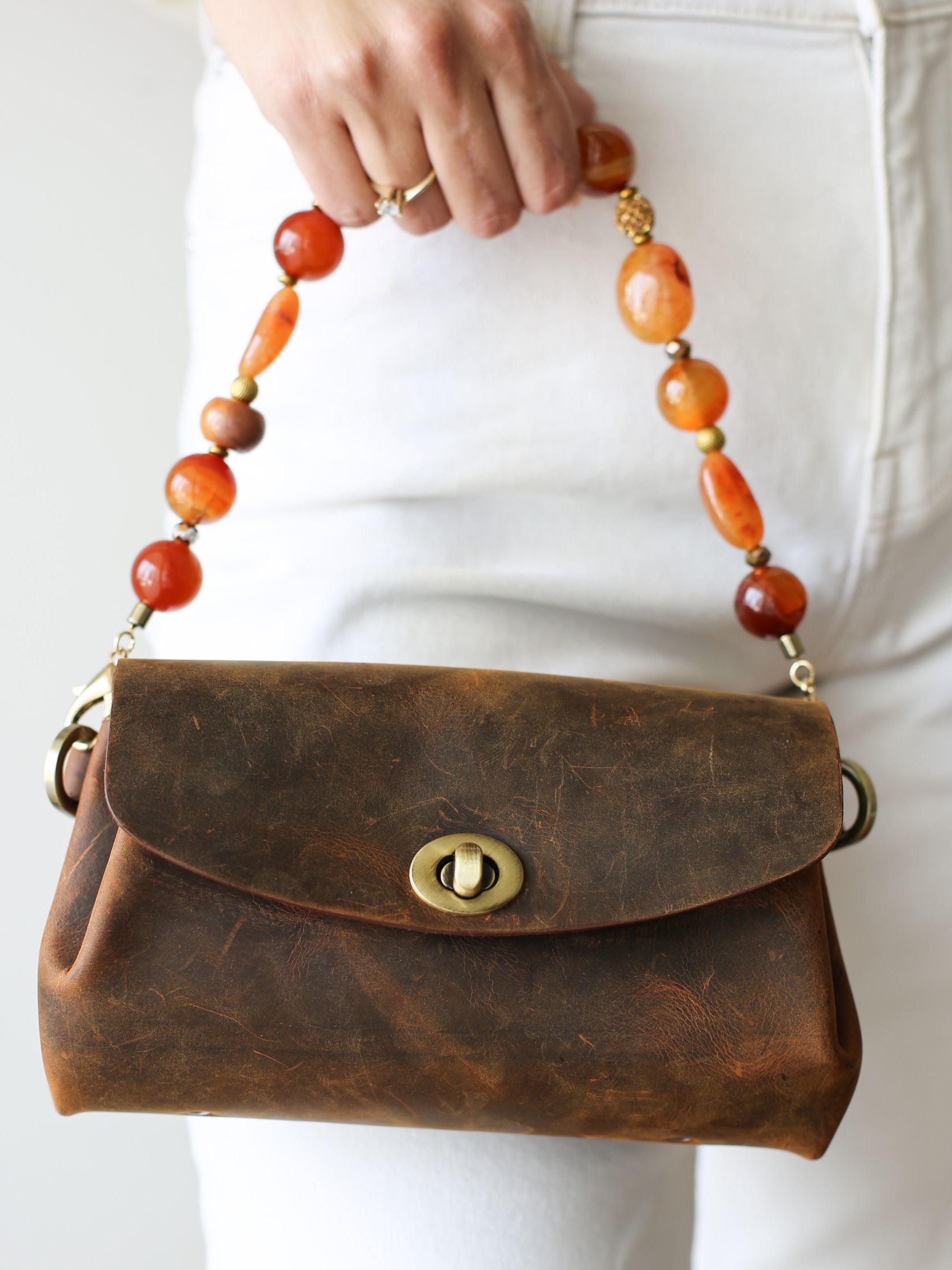 Semi Precious Stone Strap