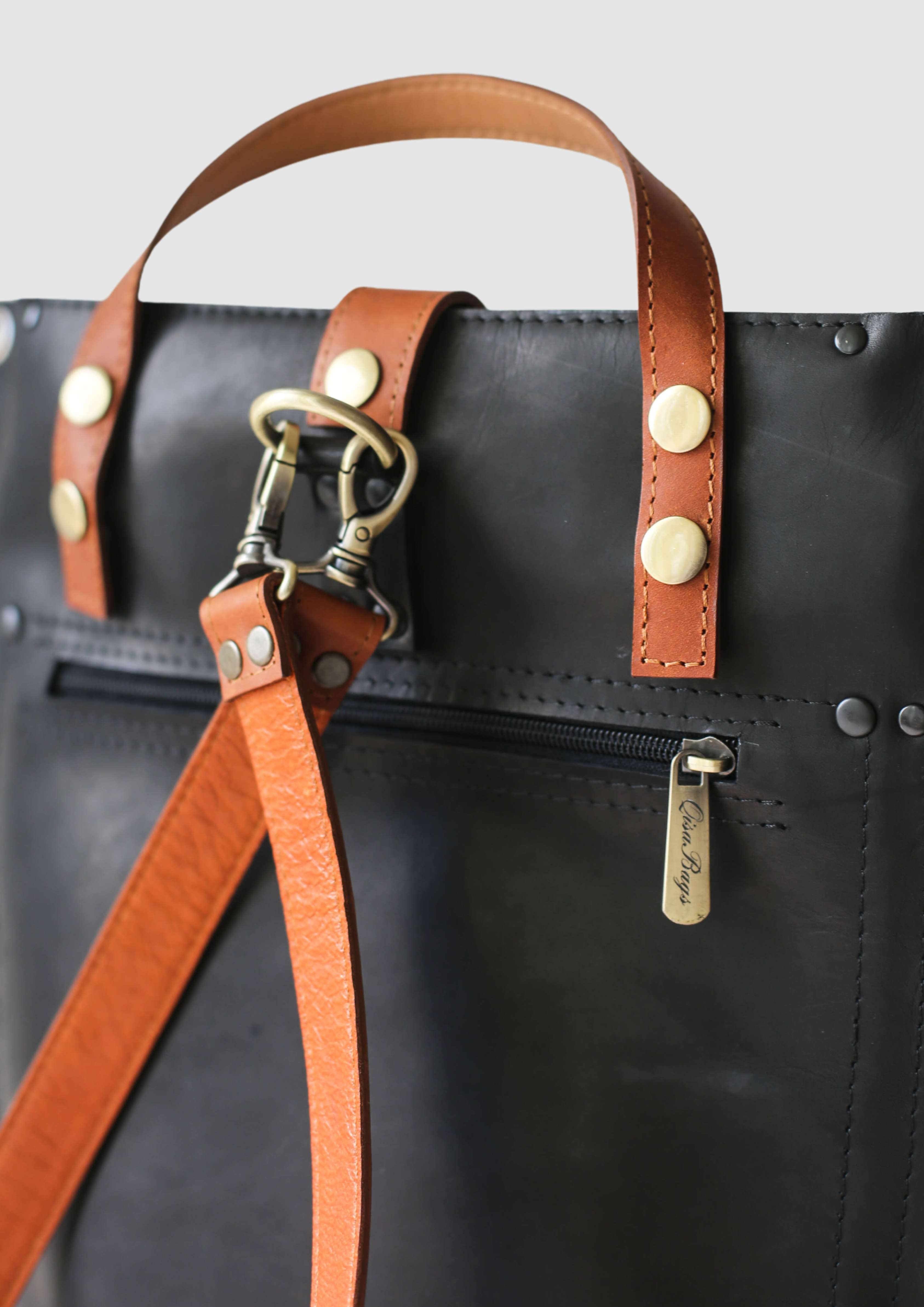 Handmade leather bag