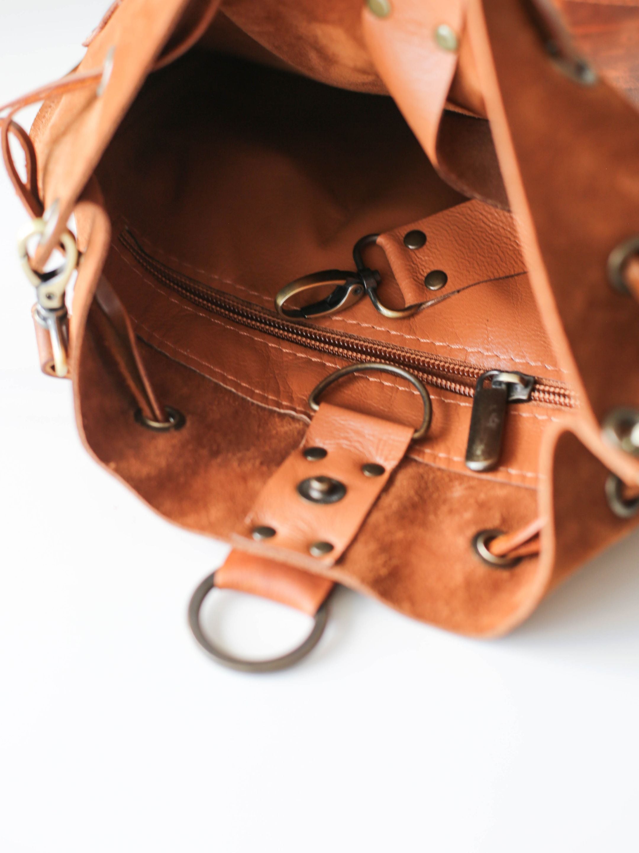 MAKU Backpack (Suede & Leather)