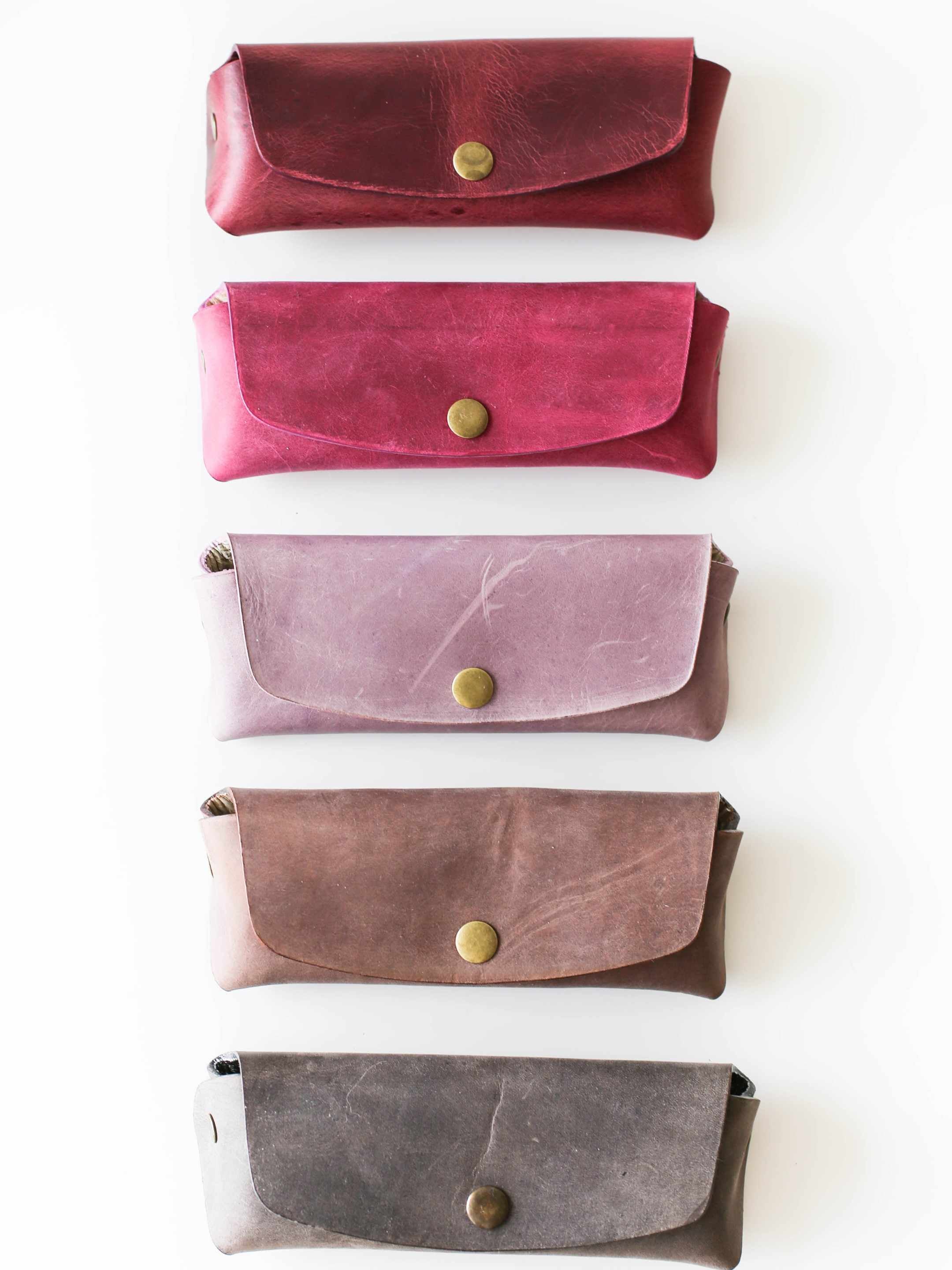 Leather Sunglasses Case