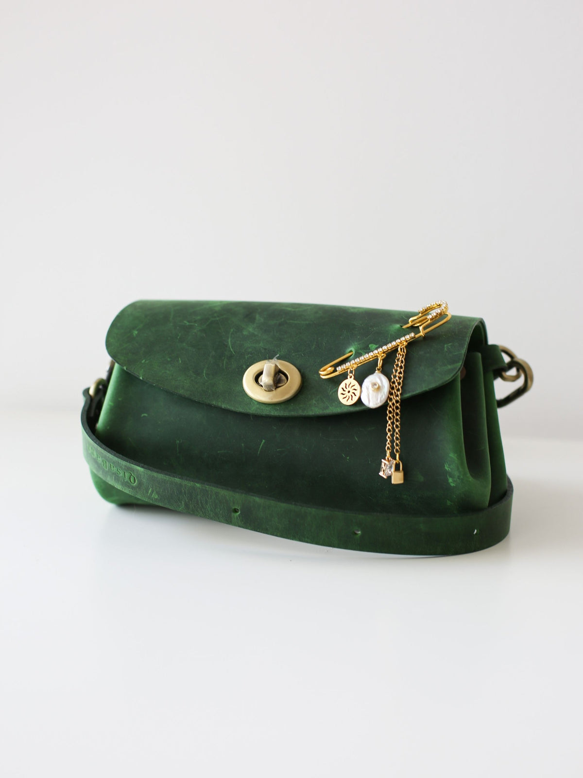 Donatella Mini Leather Bag