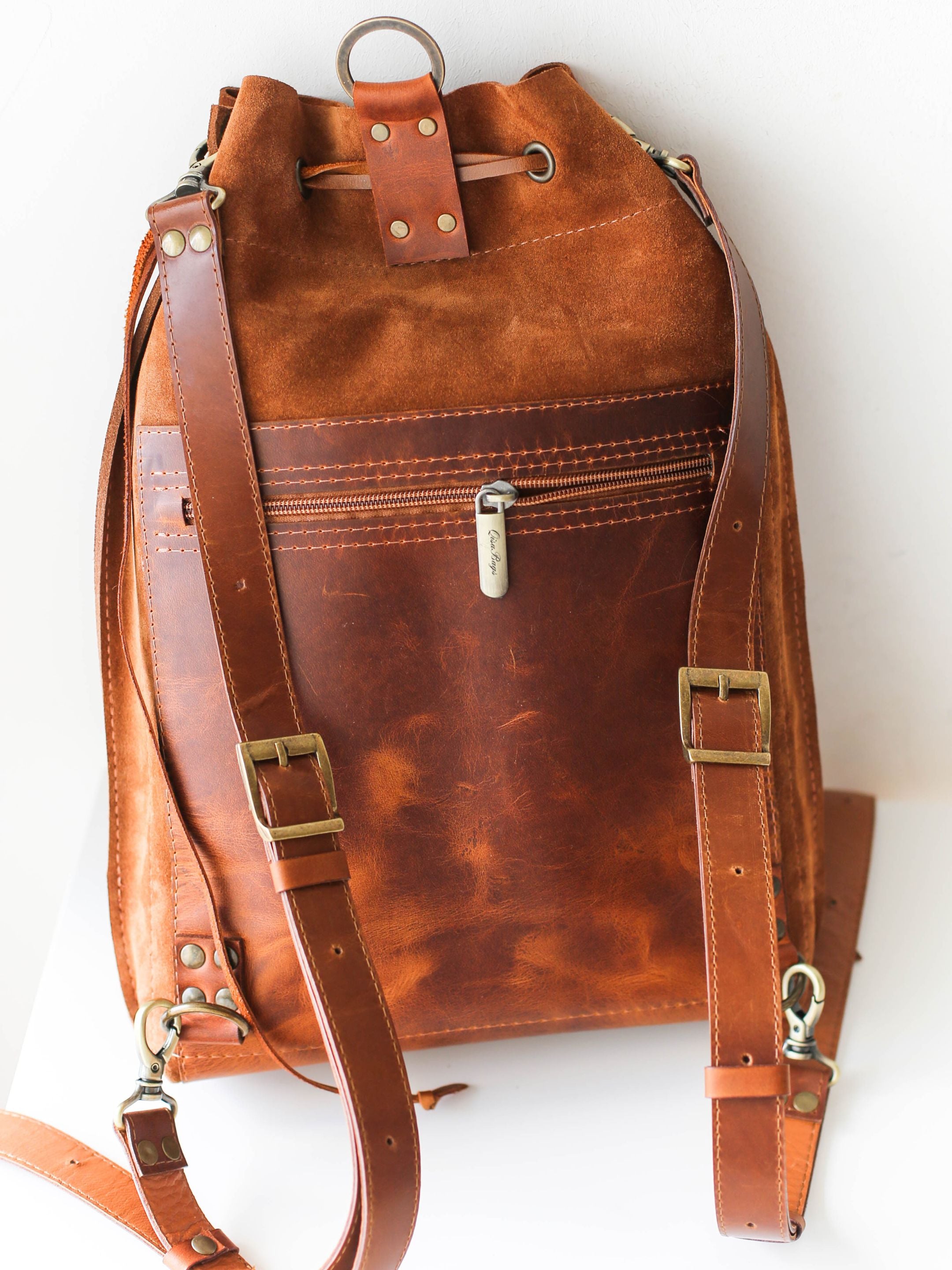 MAKU Backpack (Suede & Leather)