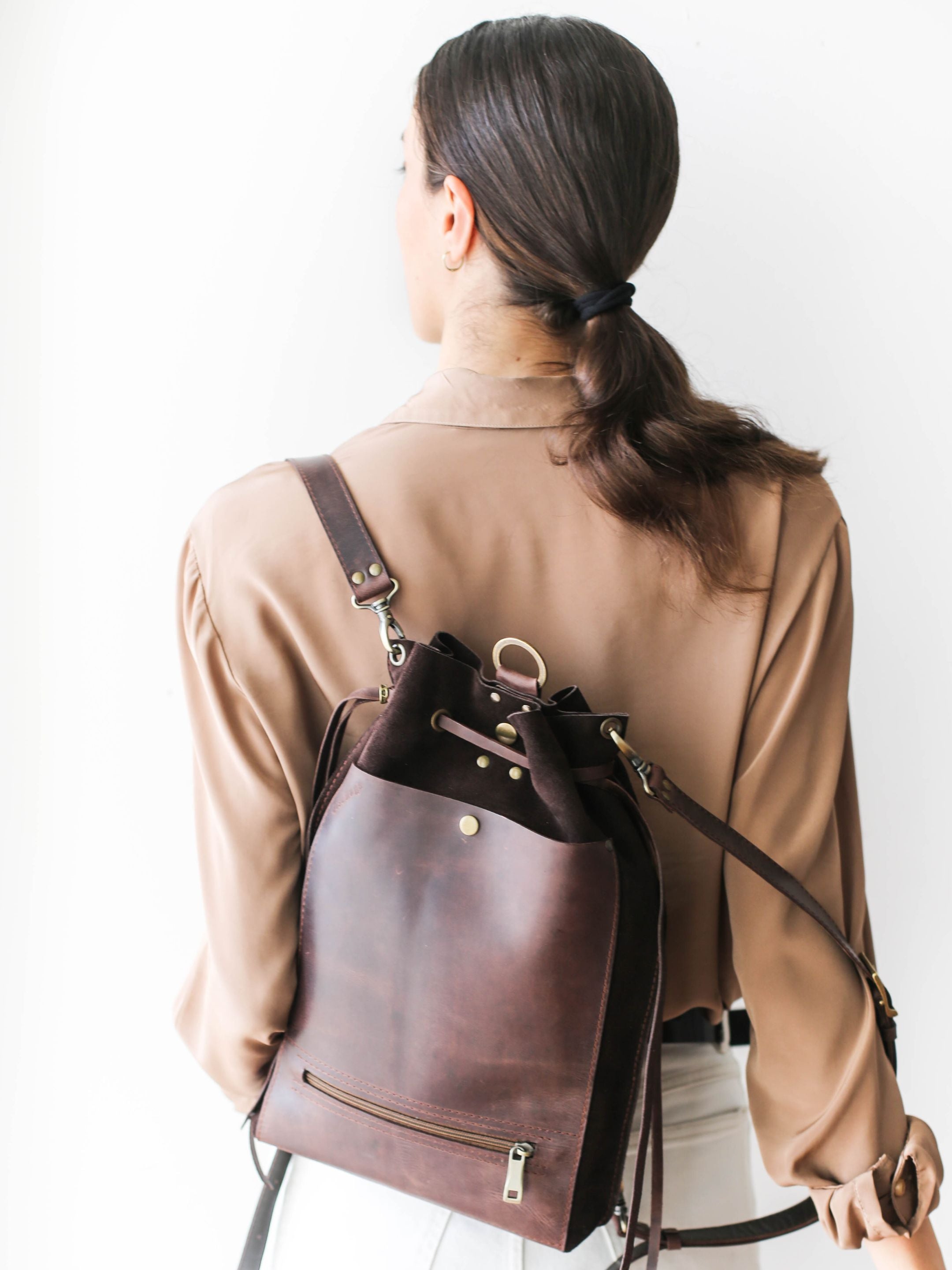 MAKU Backpack (Suede & Leather)