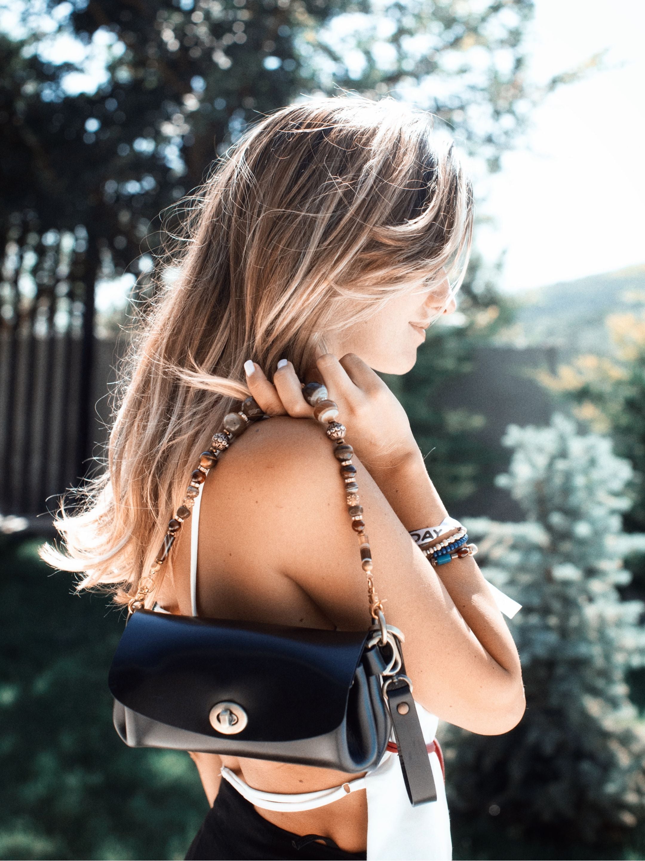 Donatella Mini Leather Bag