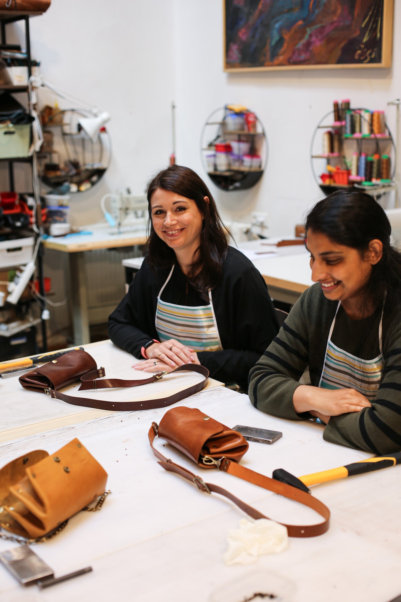 Leather Bag Making Workshop for Tourists